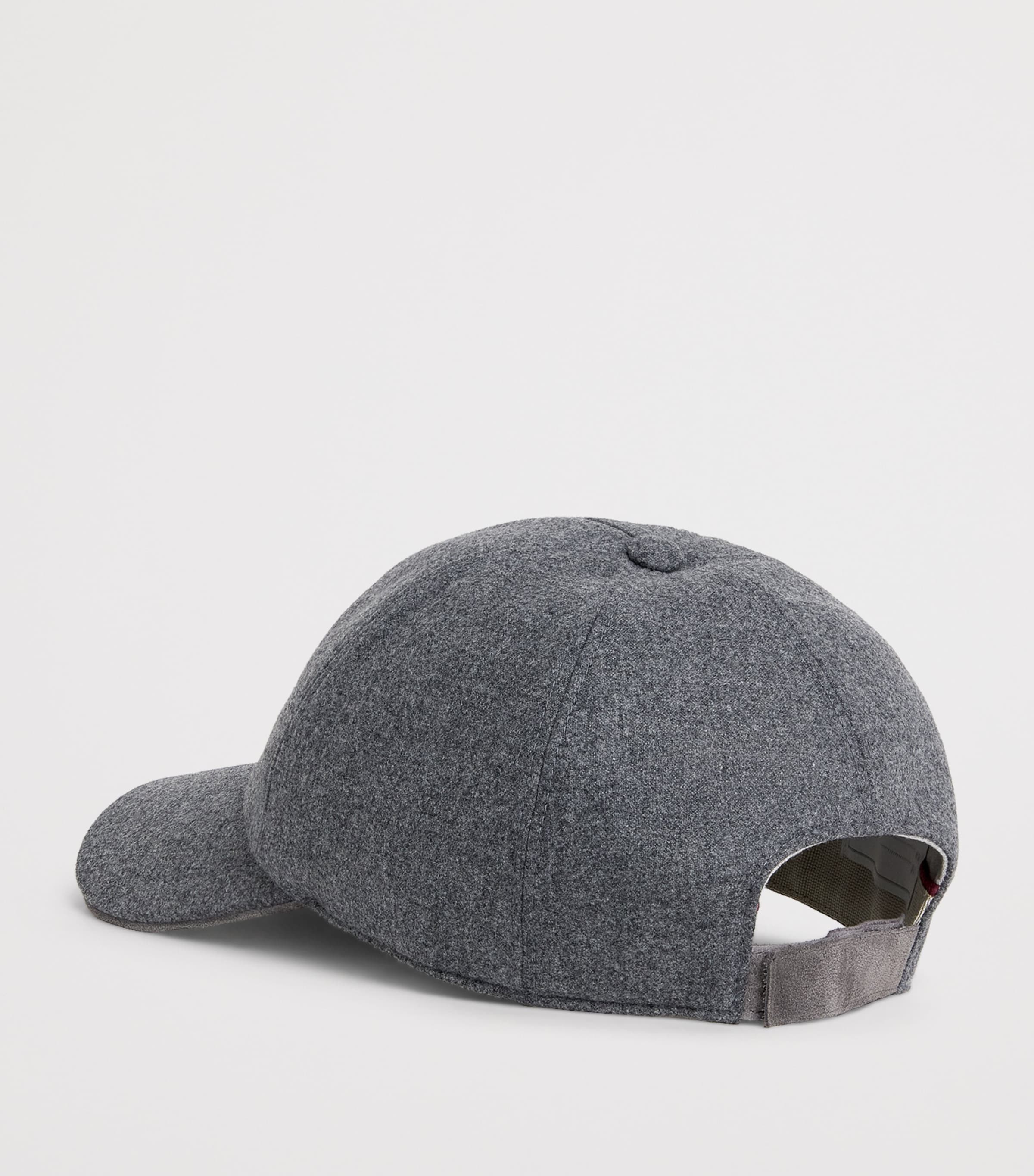 Eleventy Wool-Blend Baseball Logo Cap Gr Medio E Gr Medio Image 3