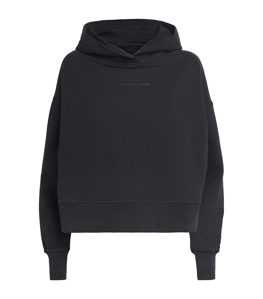 Cotton Terry Muskoka Hoodie 9061BLACK - NOIR Image 1
