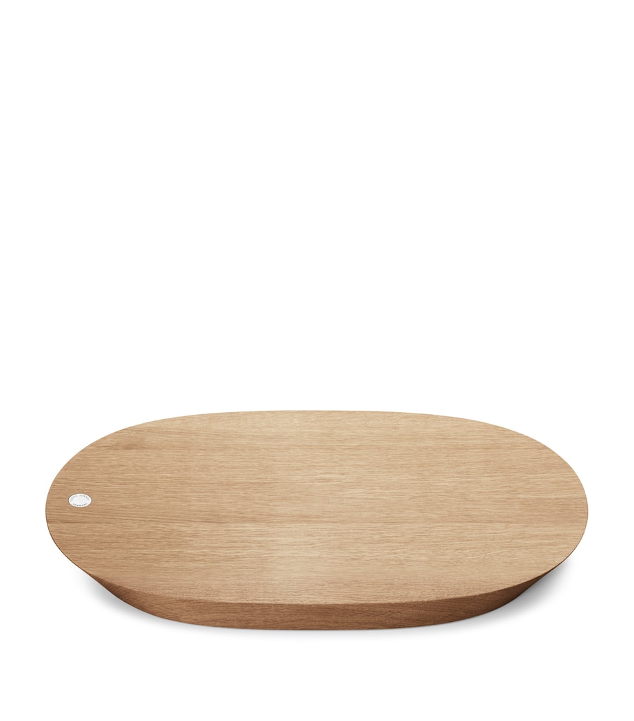 Georg Jensen Wooden Alfredo Serving Board (42cm) Stainless Steel Image 1