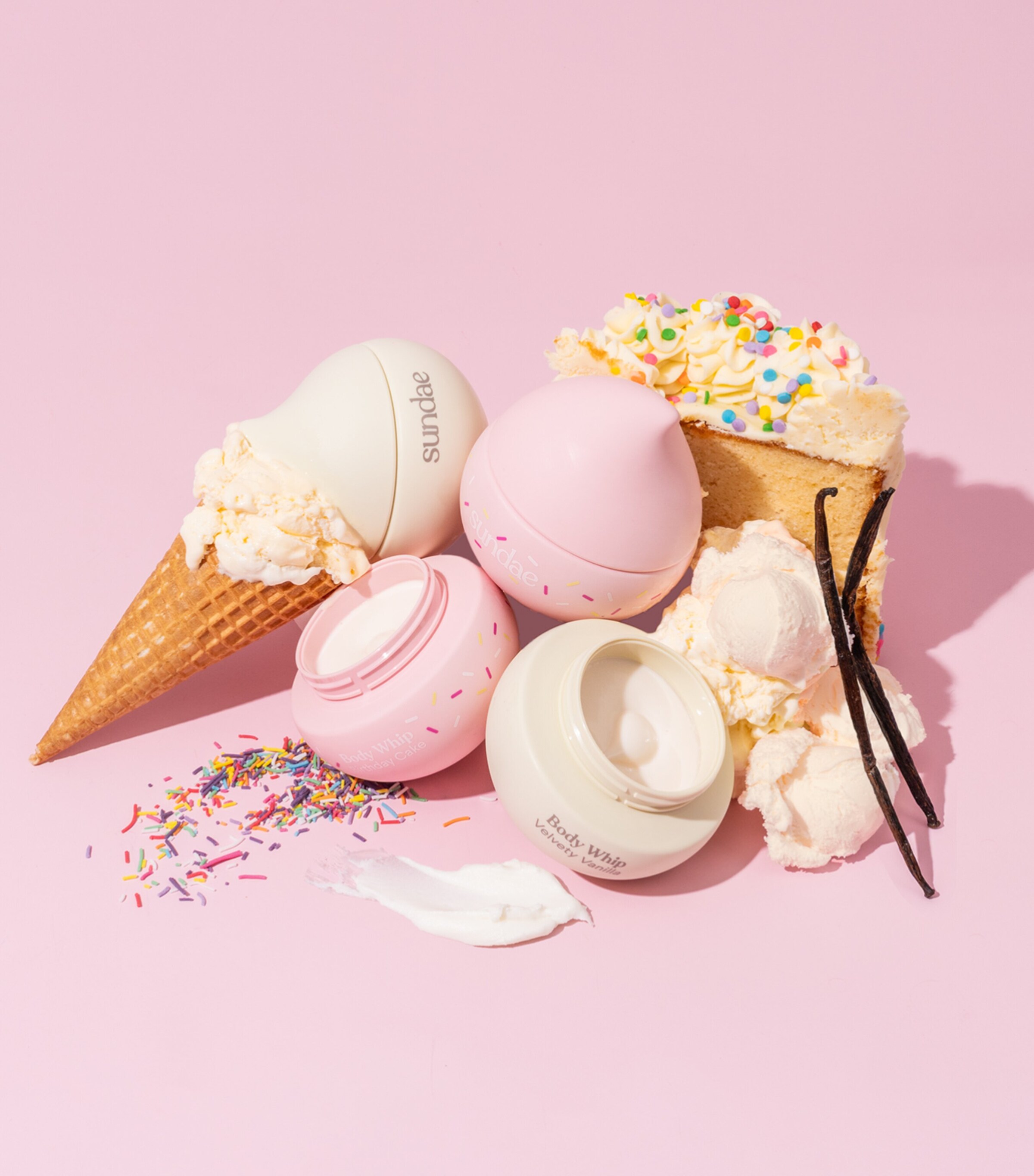Sundae Body Birthday Cake Body Whip Moisturiser (220ml) Image 12