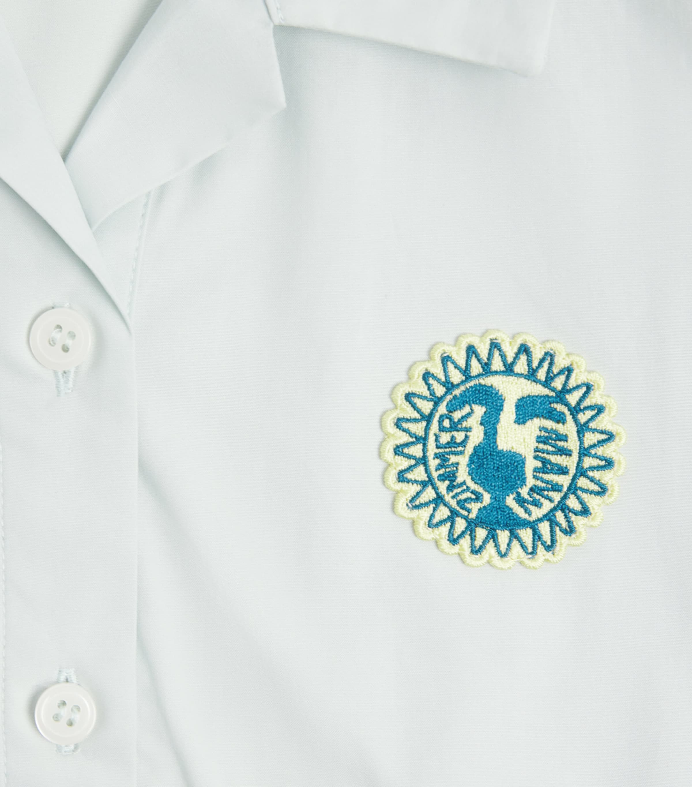 Cotton Broderie Awaken Shirt (1-12 Years) SOFT MINT Image 4