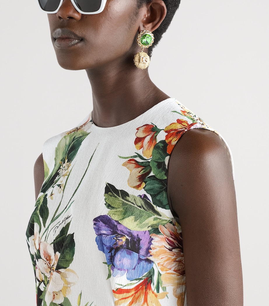 Floral Print Top HA5PC-B.FIORI C Image 4