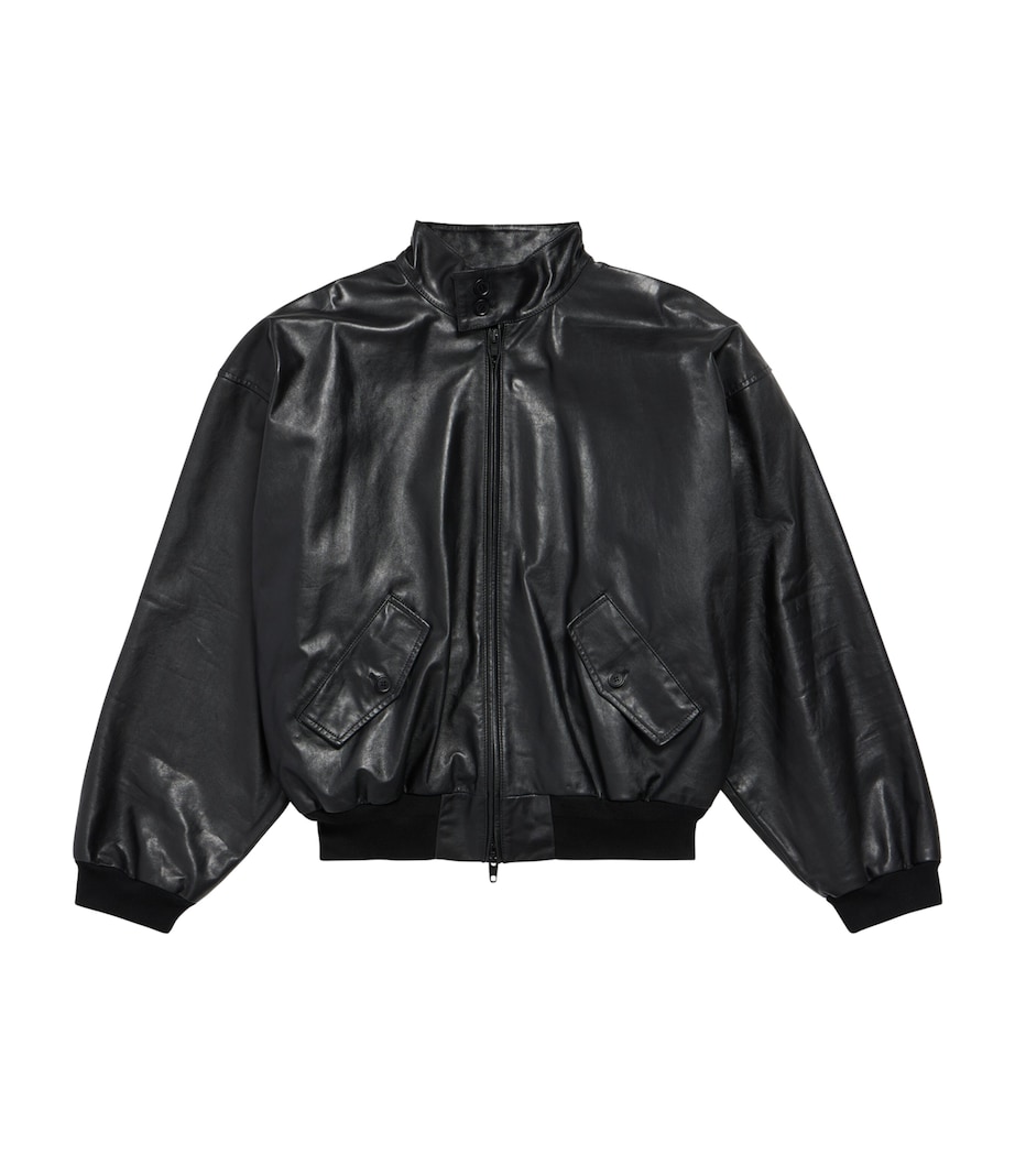 Leather Harrington Jacket 1000 Image 1