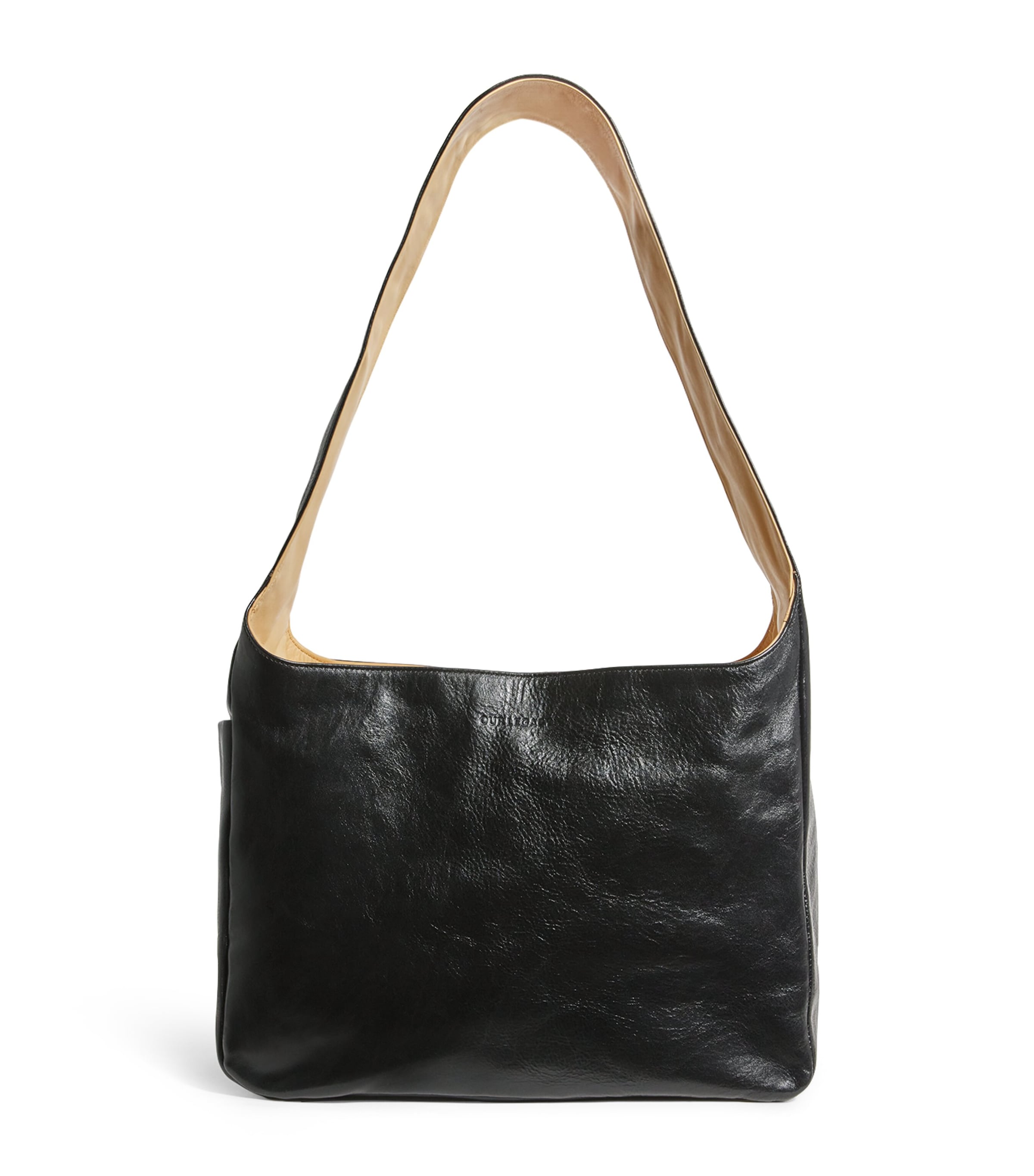 Our Legacy Grande Brick Messenger Bag In Black