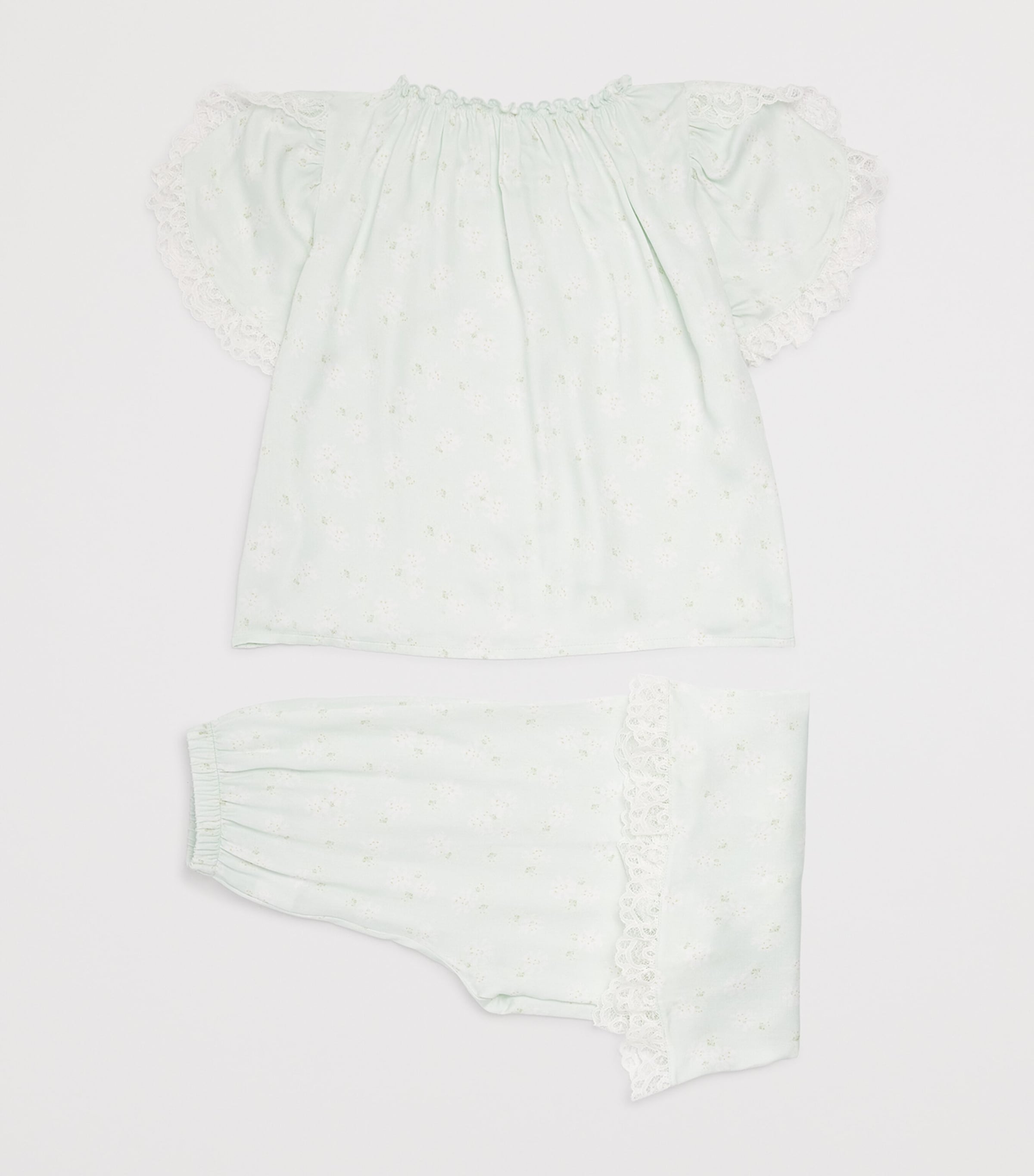 Milana Pyjamas (2-14 Years) MINTY FLOWERS Image 2