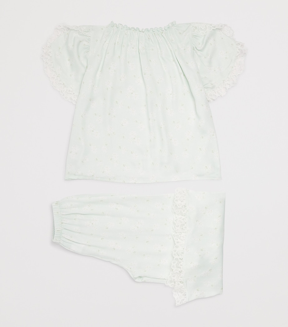 Milana Pyjamas (2-14 Years) MINTY FLOWERS Image 2
