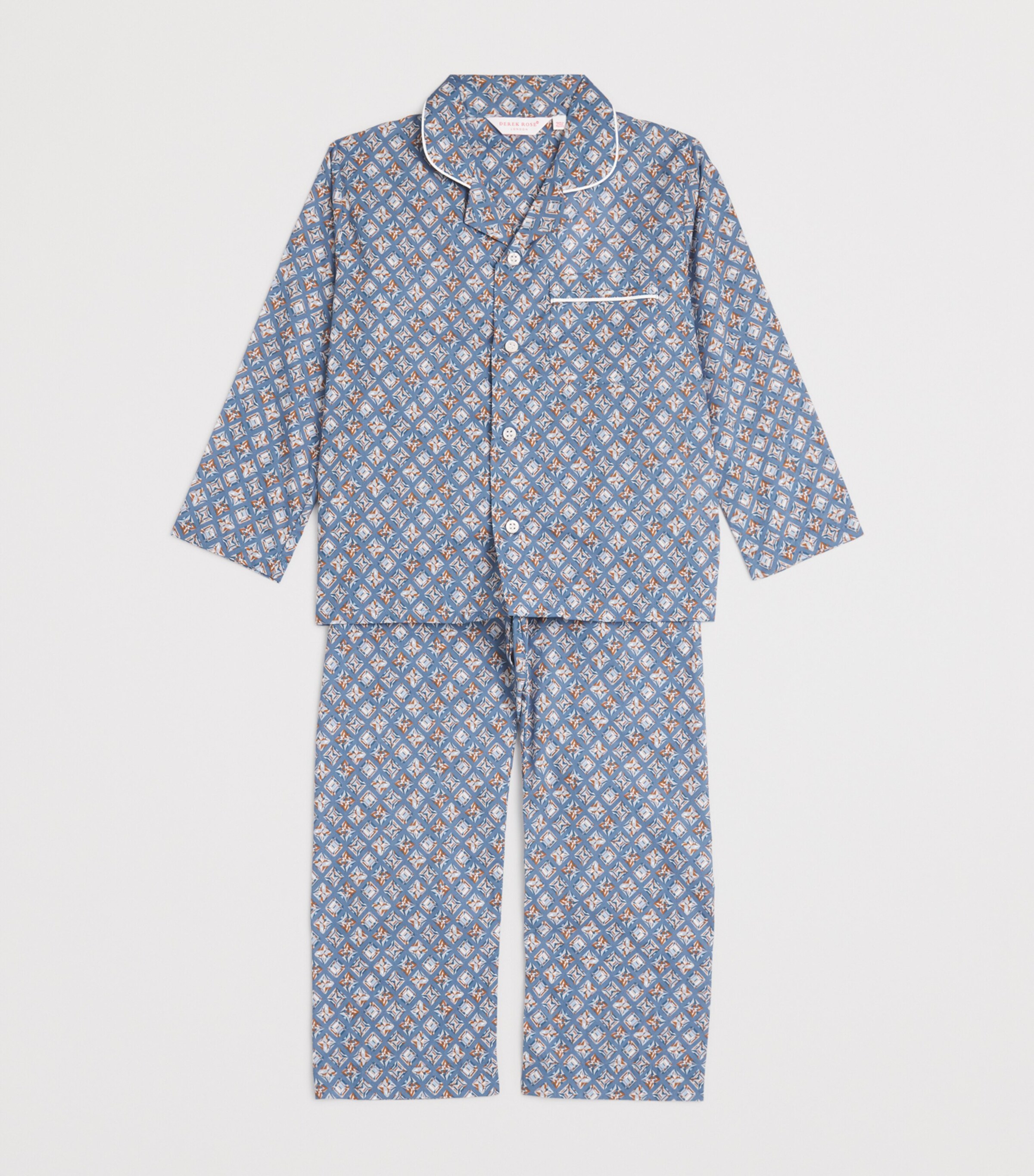 Printed Ledbury Pyjama Set (3-16 Years) MUL Image 3