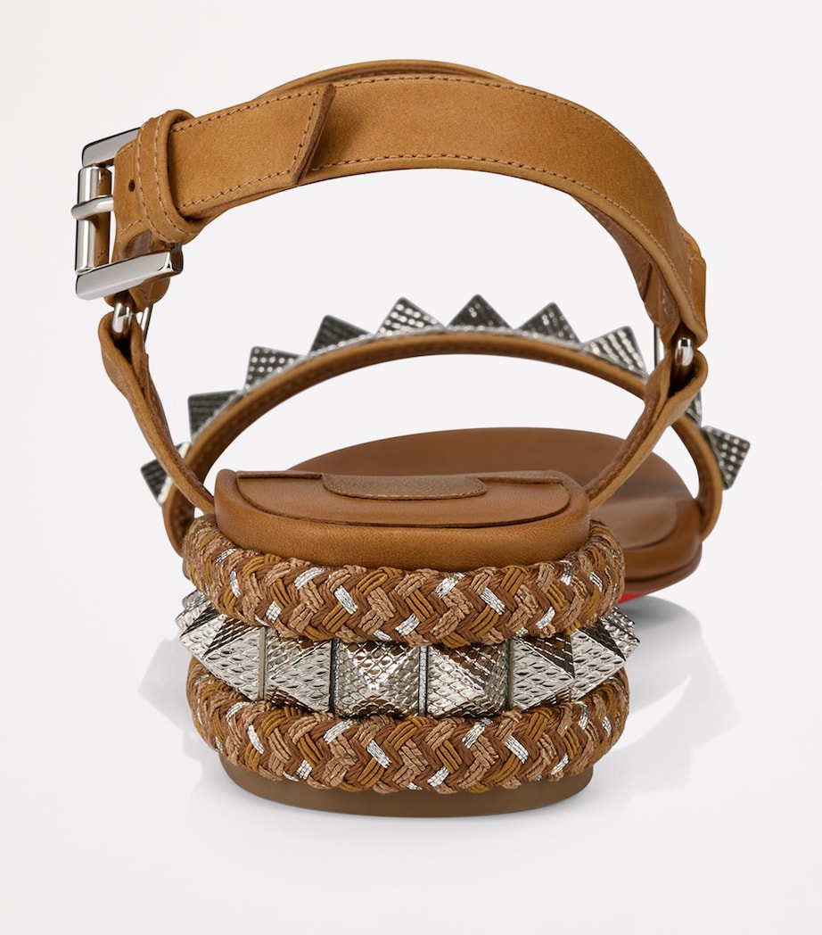 Pyraclou Embellished Heeled Sandals 30 7130 Image 4