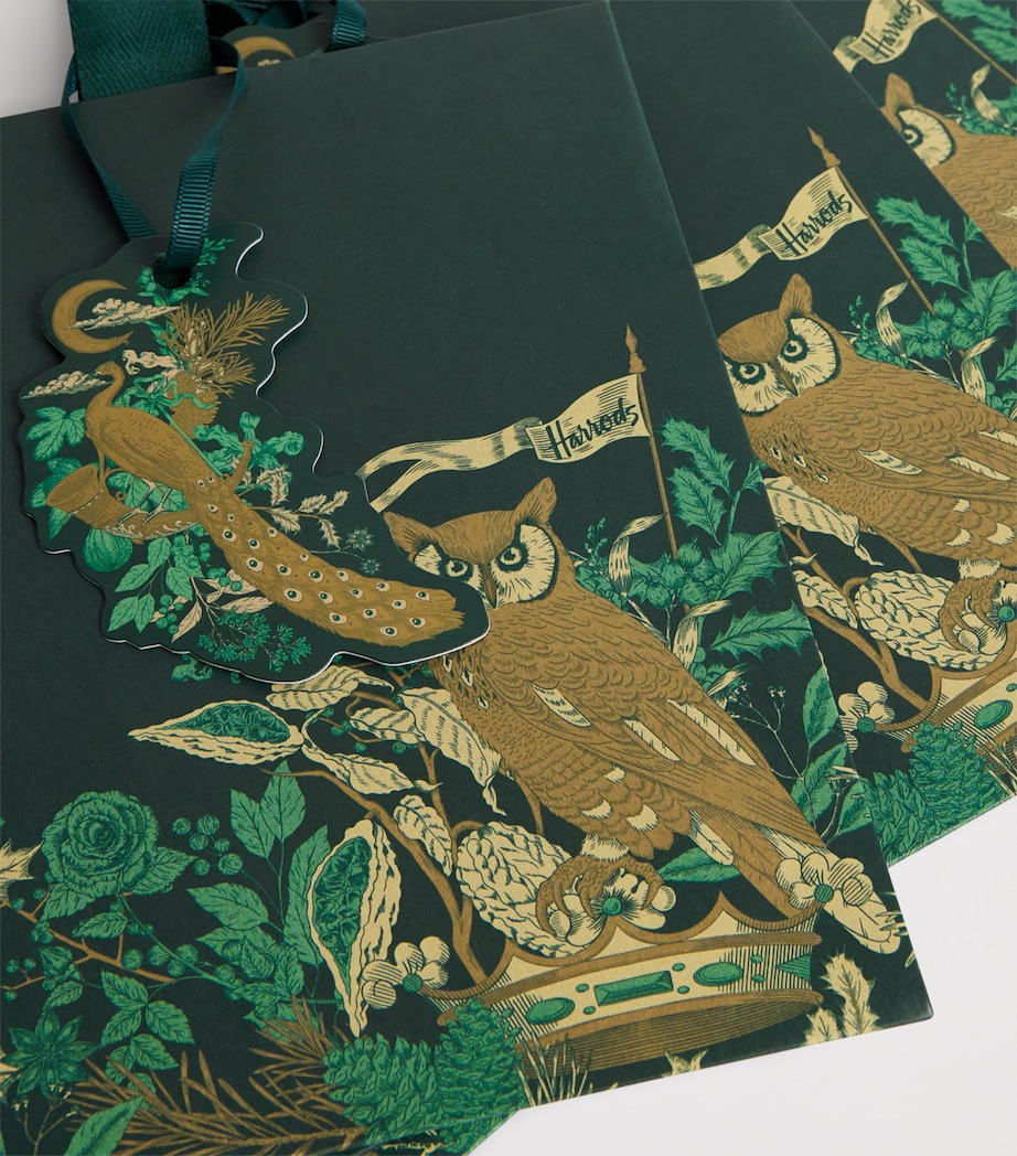 Set of 3 Medium Logo Gift Bags (21cm x 29.5cm) MULTI Image 3