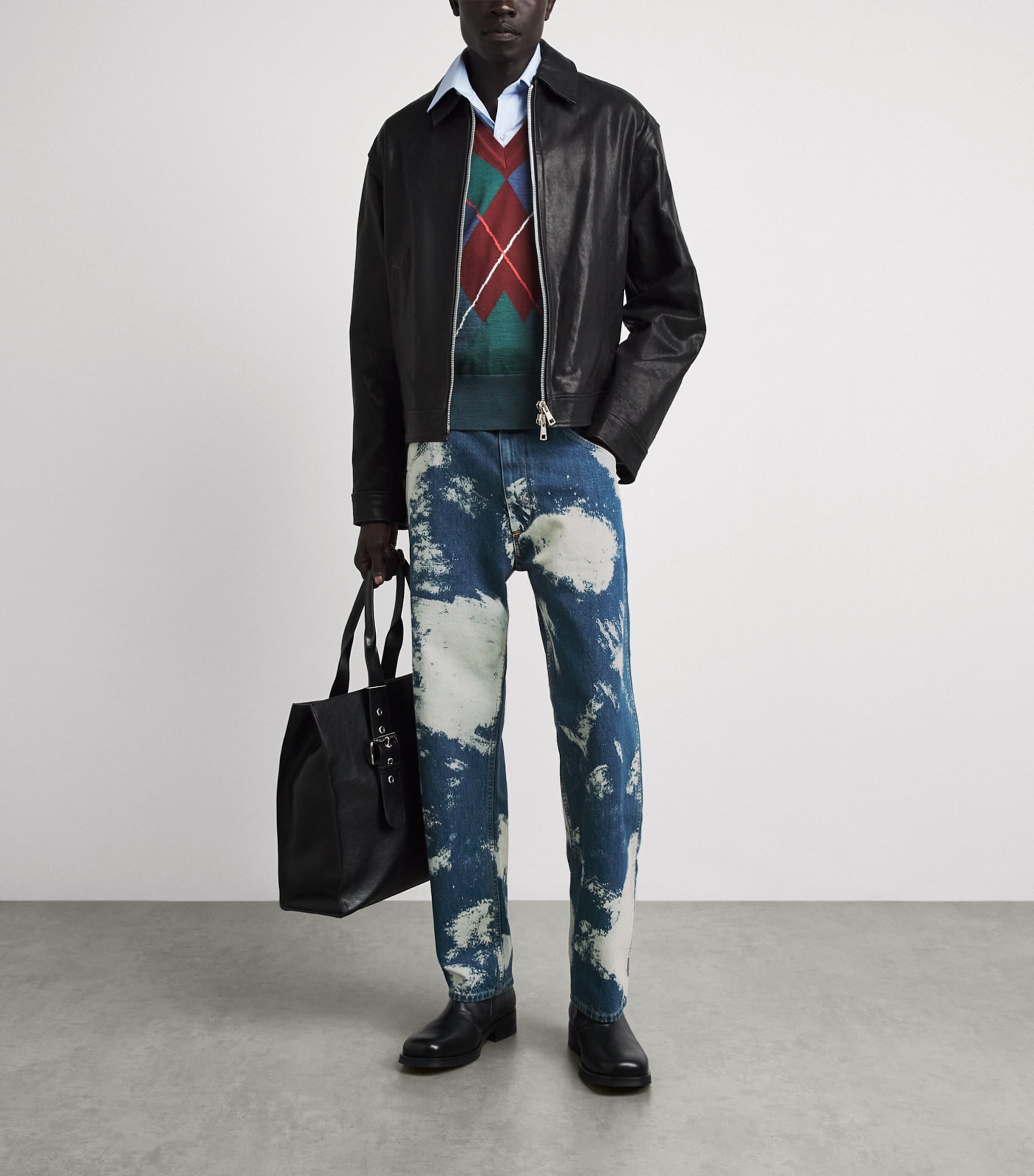 Vivienne Westwood Mens Ranch Straight Jeans Blue Image 2