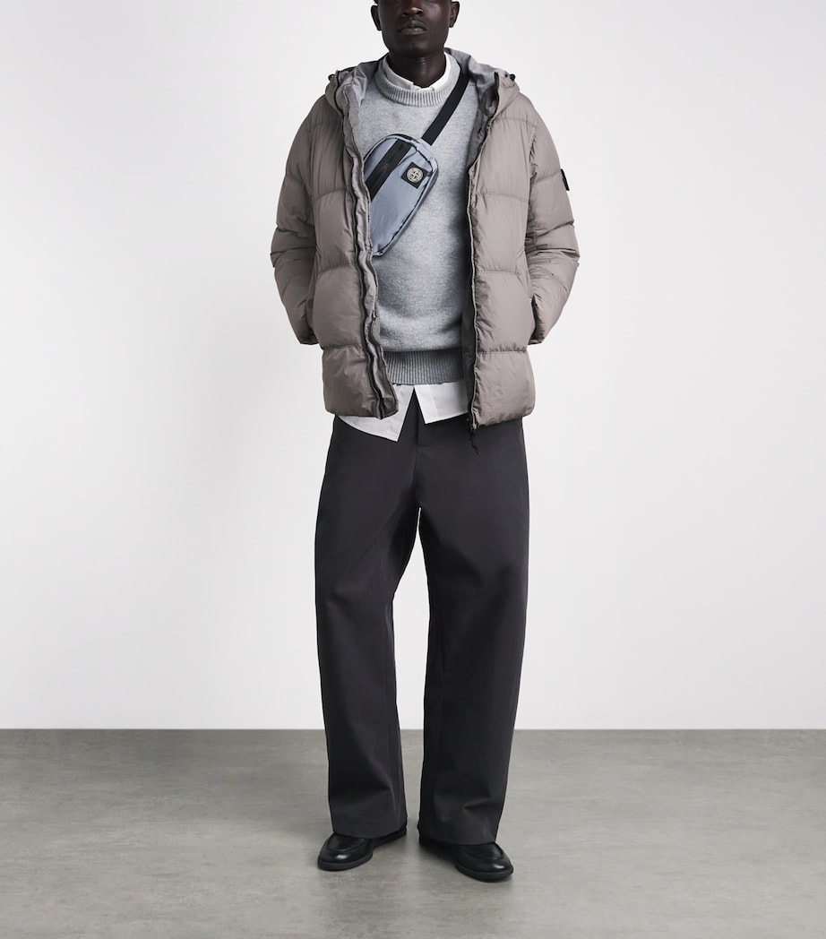 Stone Island Mens Crinkle Reps NY Puffer Jacket Image 2