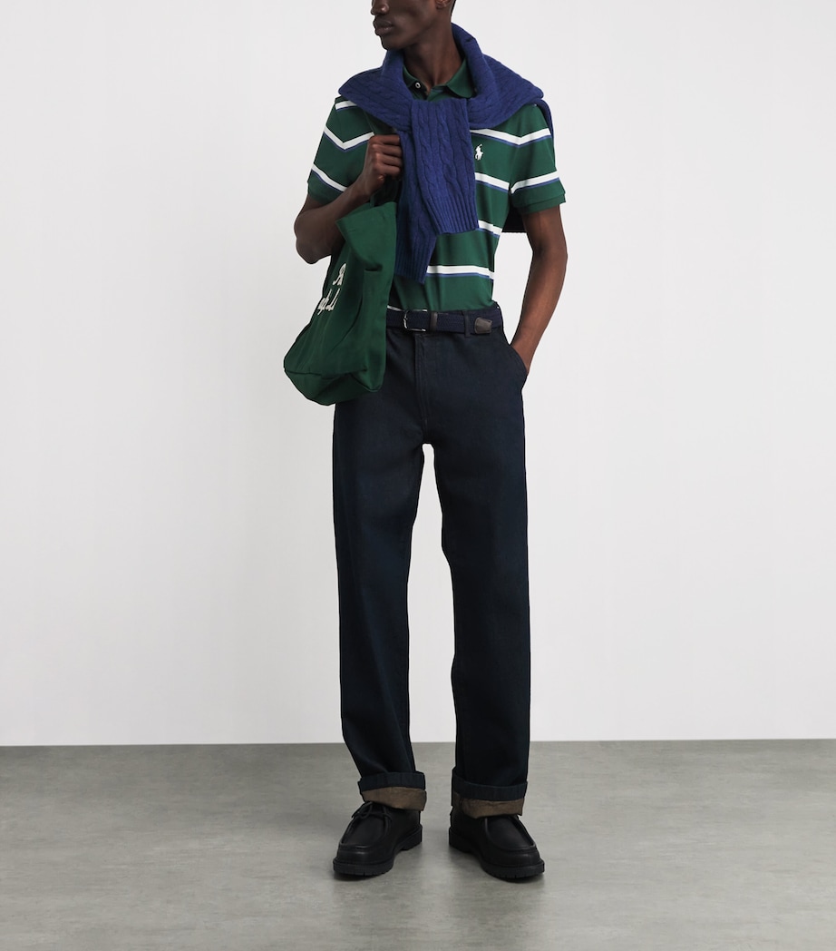 Tailored Fit Performance Polo Shirt VINTAGE PINE MULTI Image 2