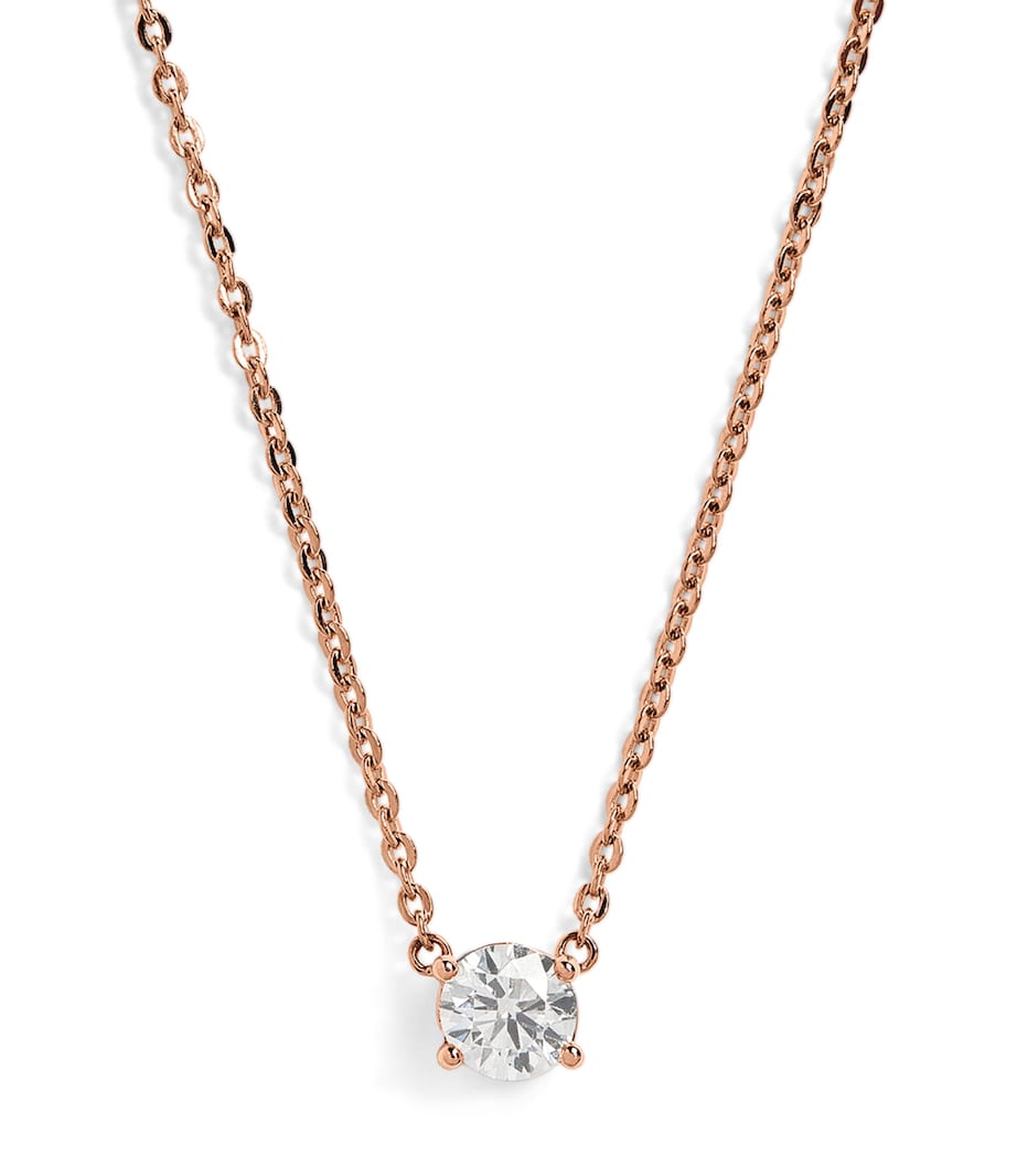 Rose Gold and Diamond Necklace (0.50ct) ROSE GOLD Image 1