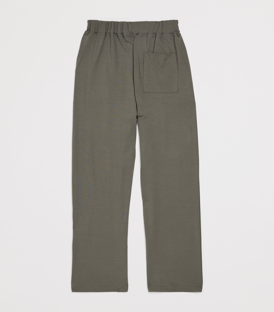 Homebody Kids Jersey Marlow Pyjama Bottoms (4-16 Years) Charred Green Image 2