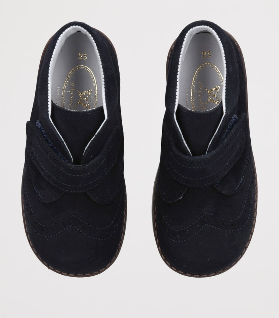 Suede Jimmy Boots NAVY Image 4