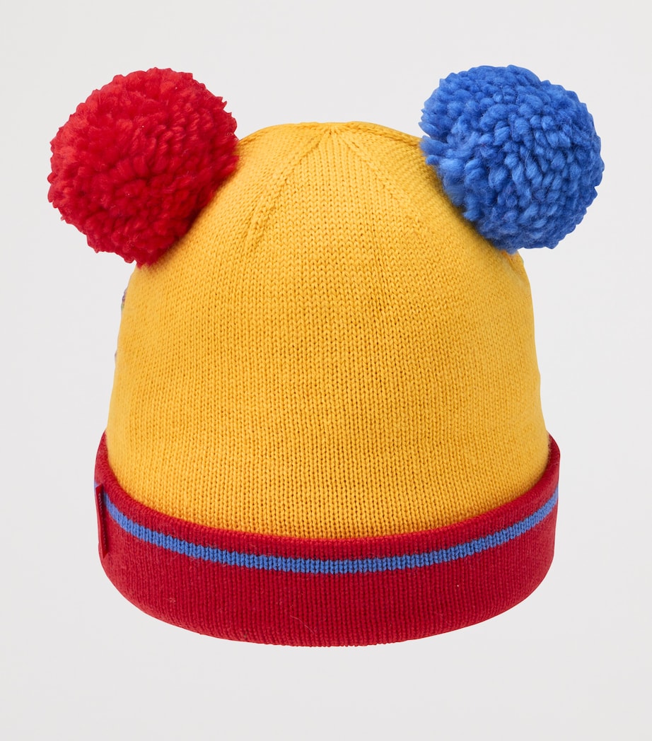 Wool-Blend Patchwork-Detail Hat 87 Image 4