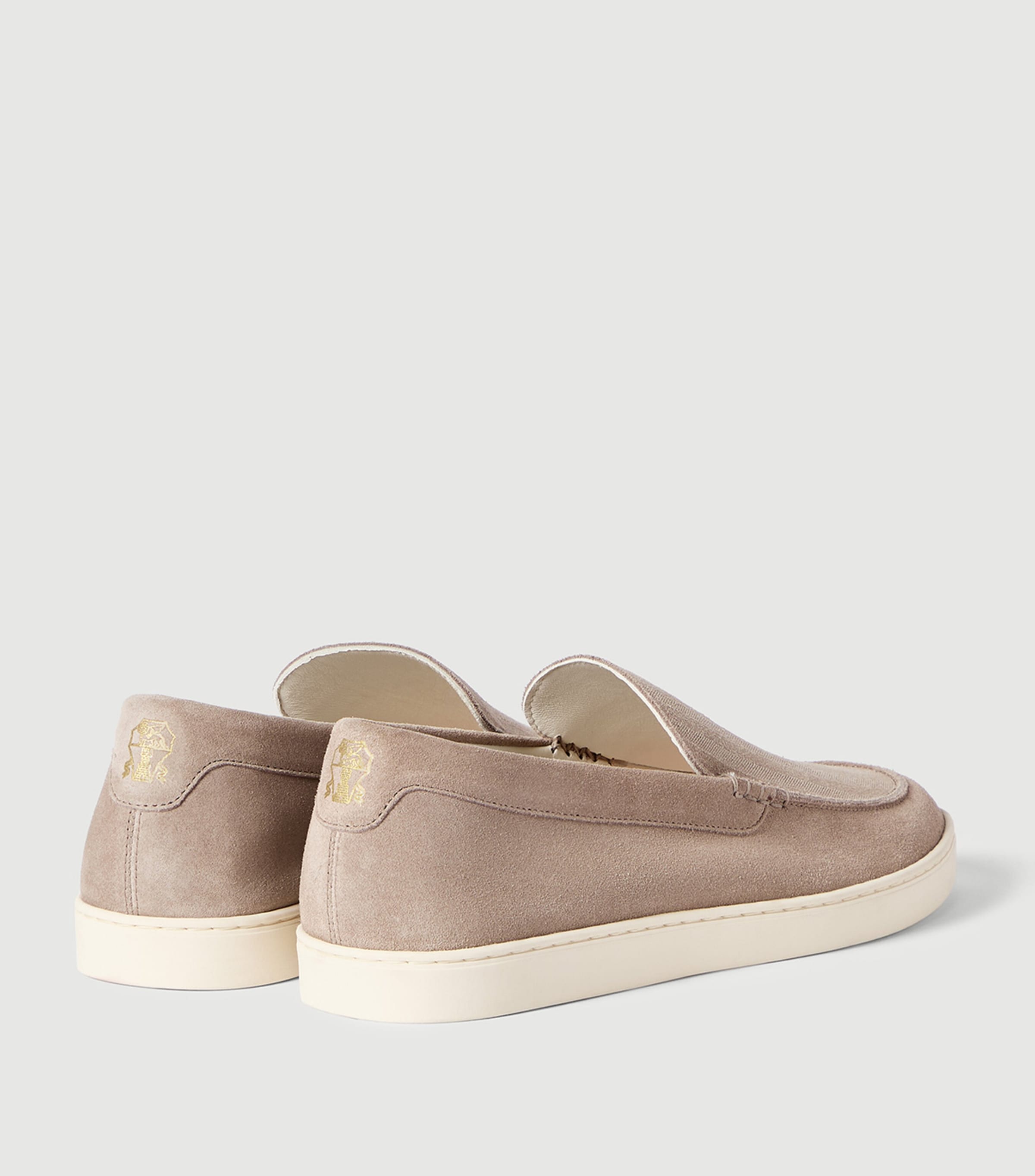Brunello Cucinelli Suede Slip-On Sneakers Image 5
