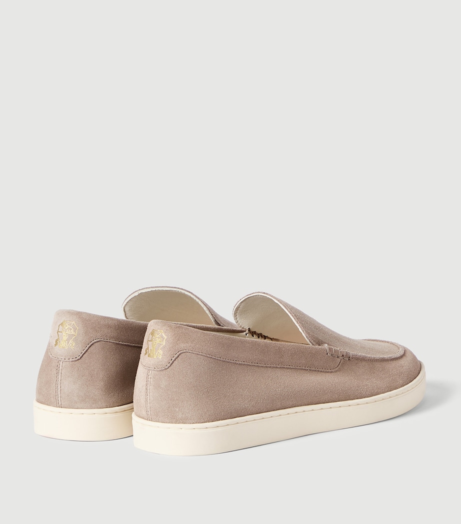 Brunello Cucinelli Suede Slip-On Sneakers Image 5