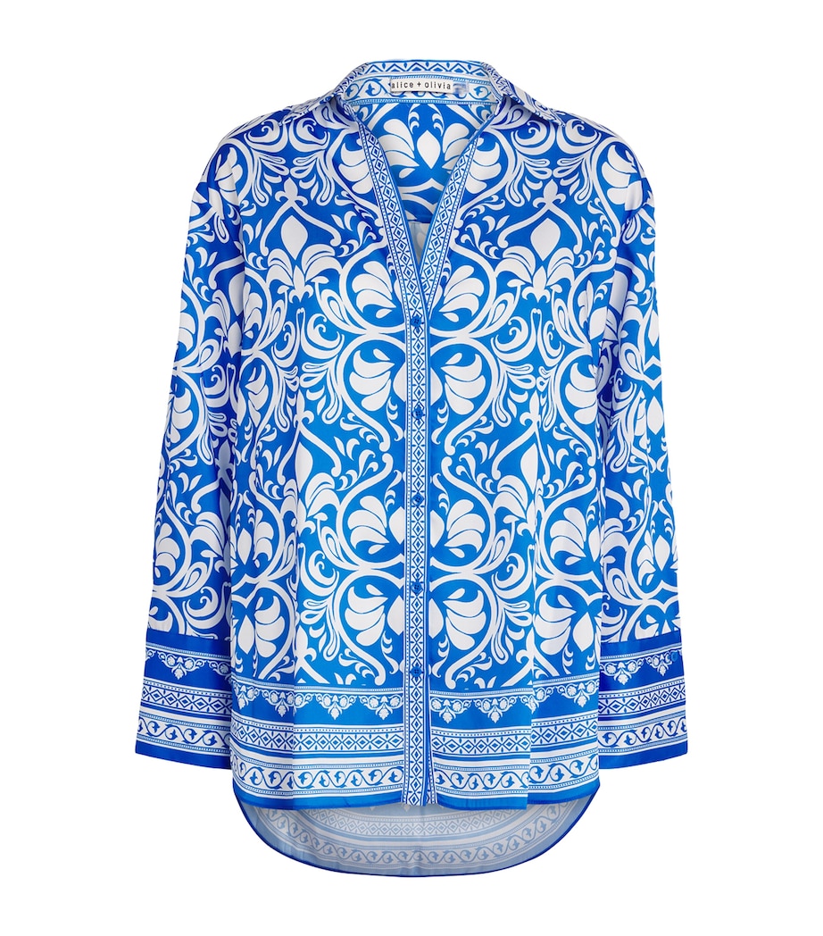 Oversized Kiva Shirt J478 SOIRE TRUE BLUE Image 1