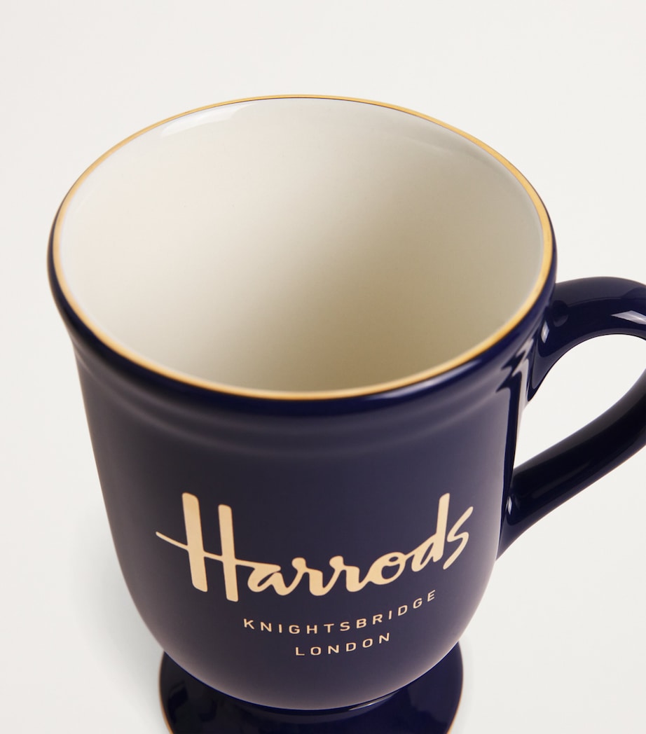 Harrods Pedestal Mug Navy Image 4