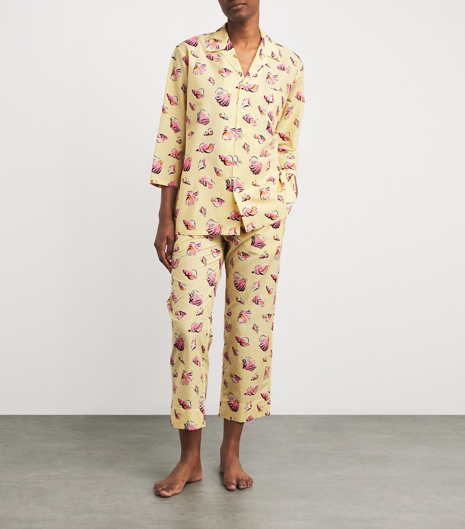 Silk-Cotton Casablanca Helios Pyjama Set HELIOS Image 2