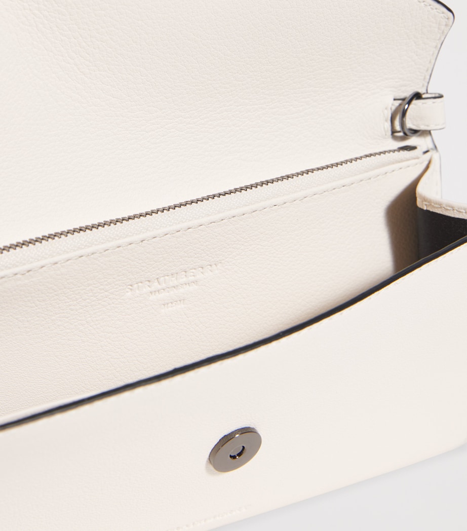 Leather Multrees Chain Wallet 971 WHITE Image 4