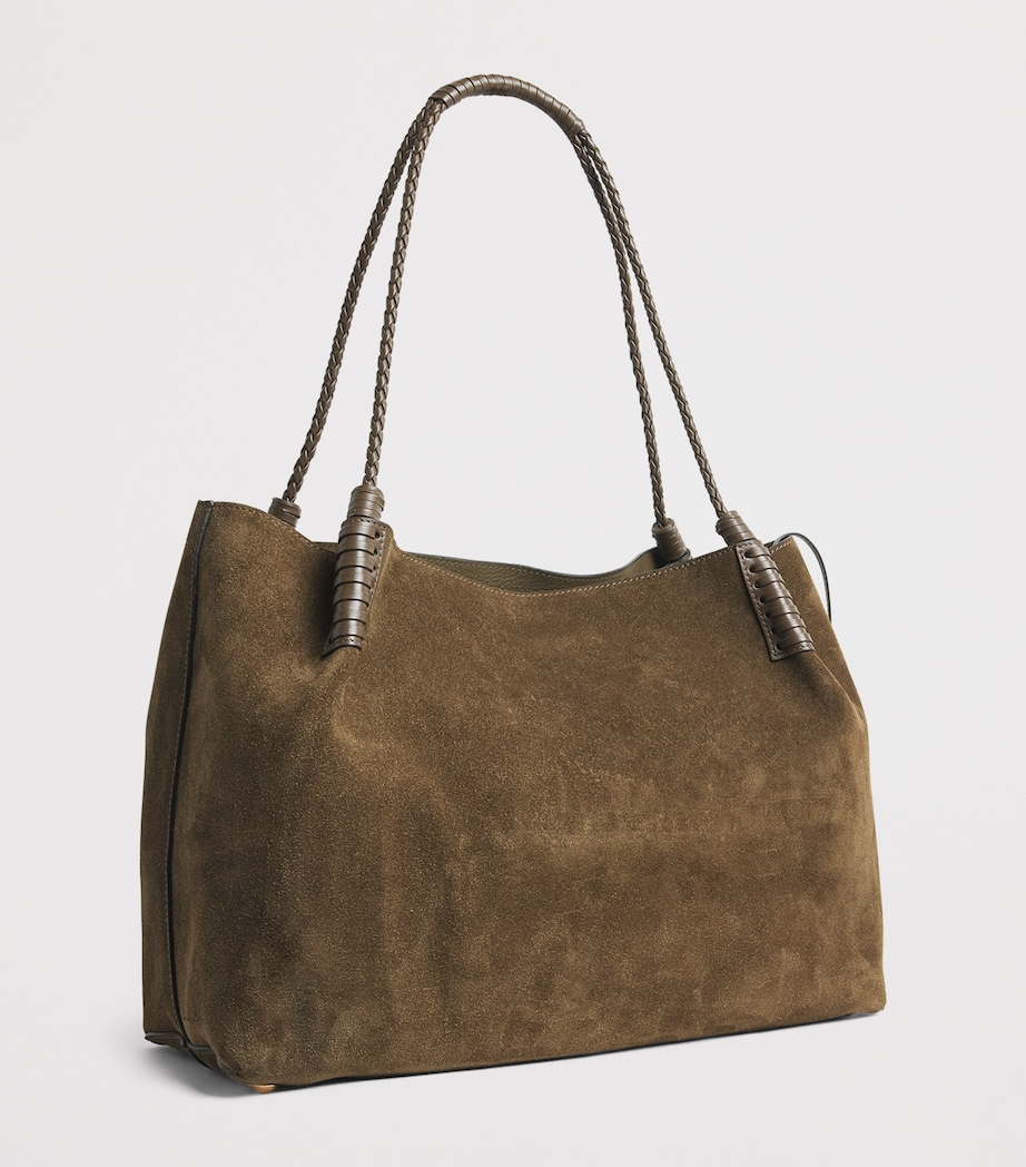 Etro Medium Suede Libra Shoulder Bag Green Image 3