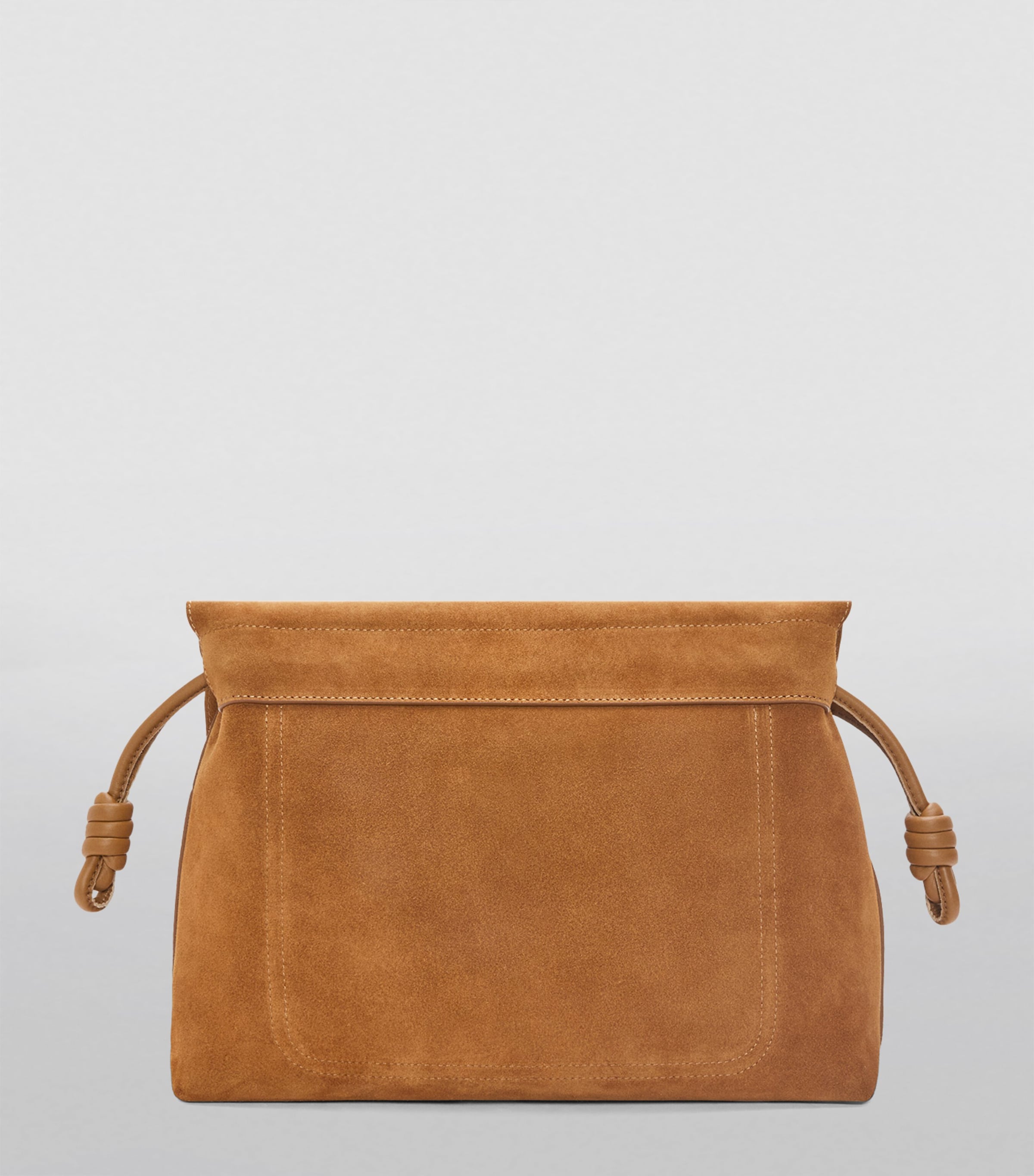 Suede Flamenco Satchel TOBACCO Image 3