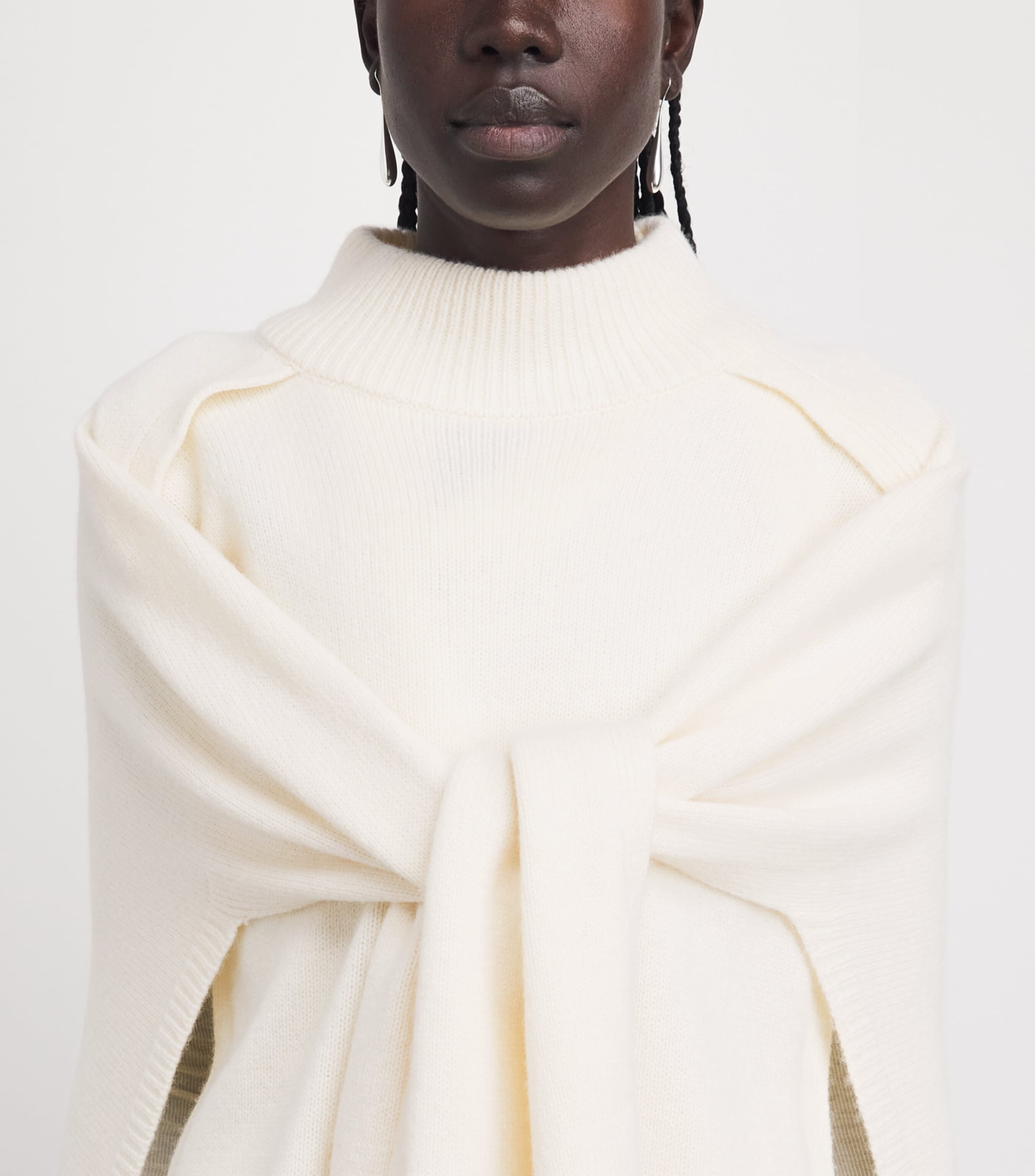 Source Unknown Womens Wool Cape Noa Sweater Iv Image 3