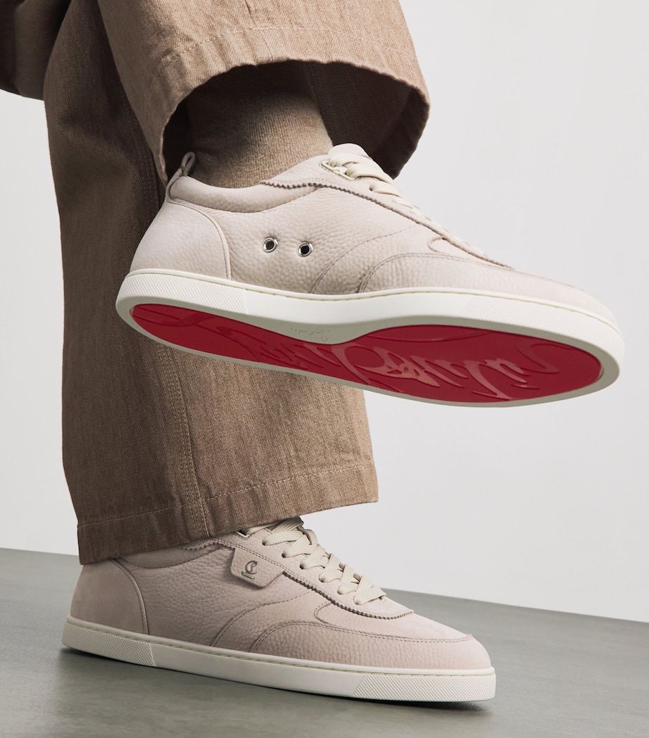 Christian Louboutin Tutti Rui Grain Leather Sneakers Image 4