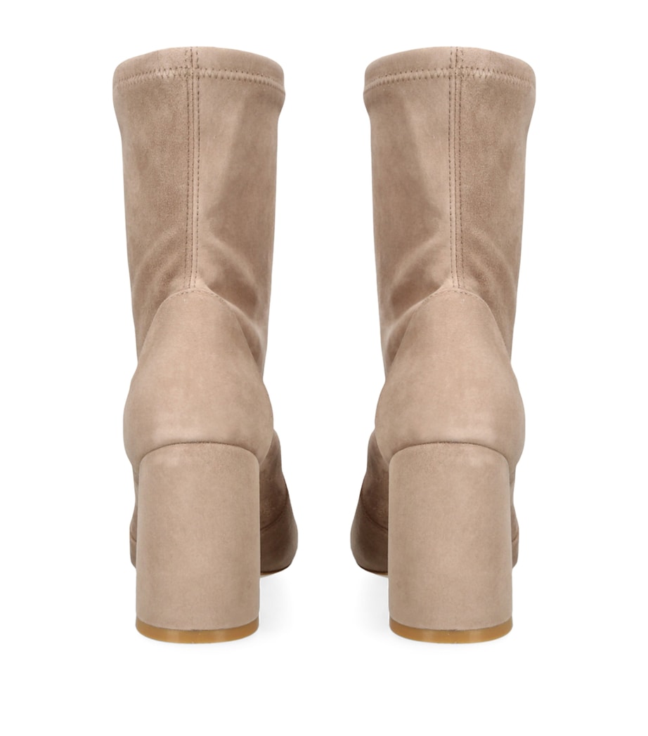 Suede Ankle Boots 85 BROWN Image 2