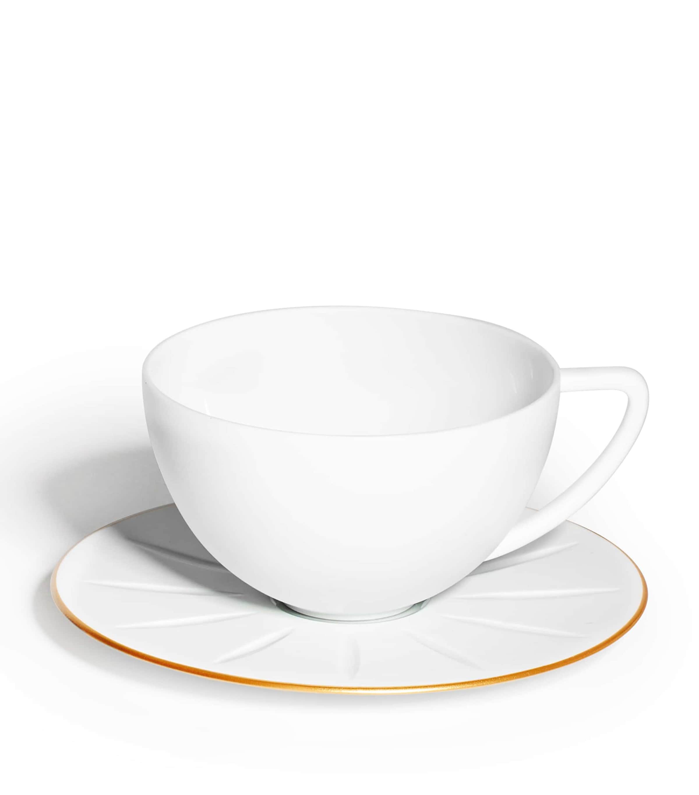 Louis Xiii Light Of The Time Teacup And Saucer In White
