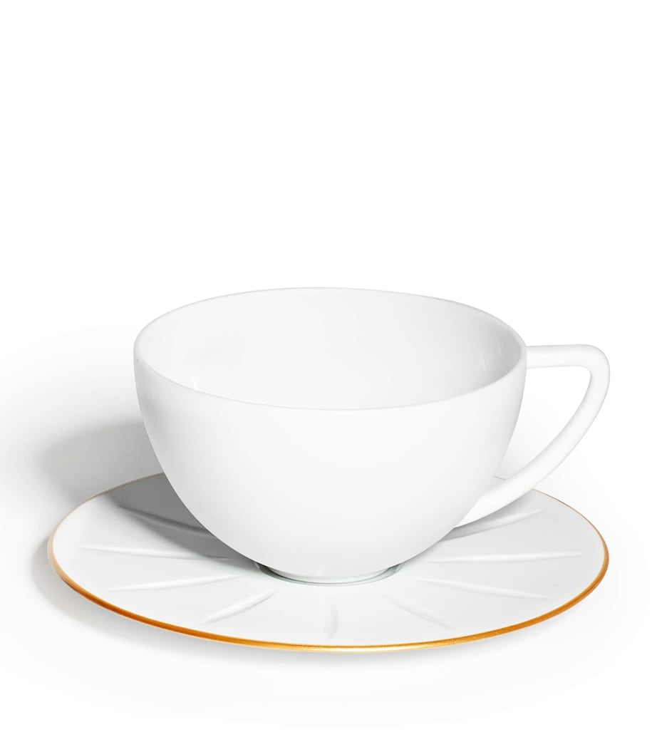 Light of the Time Teacup and Saucer NO COLOUR Image 1