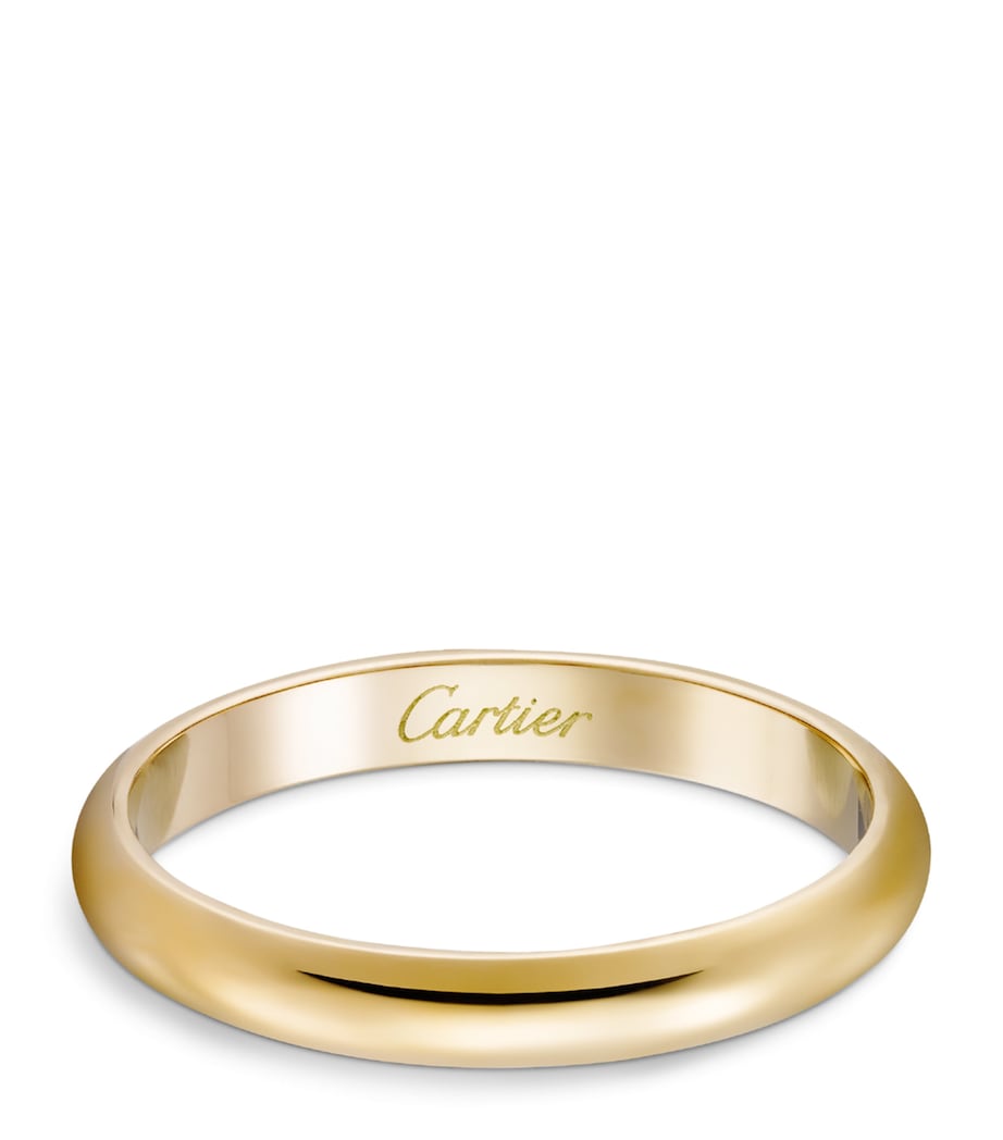 Cartier Yellow Gold 1895 Wedding Ring Image 1