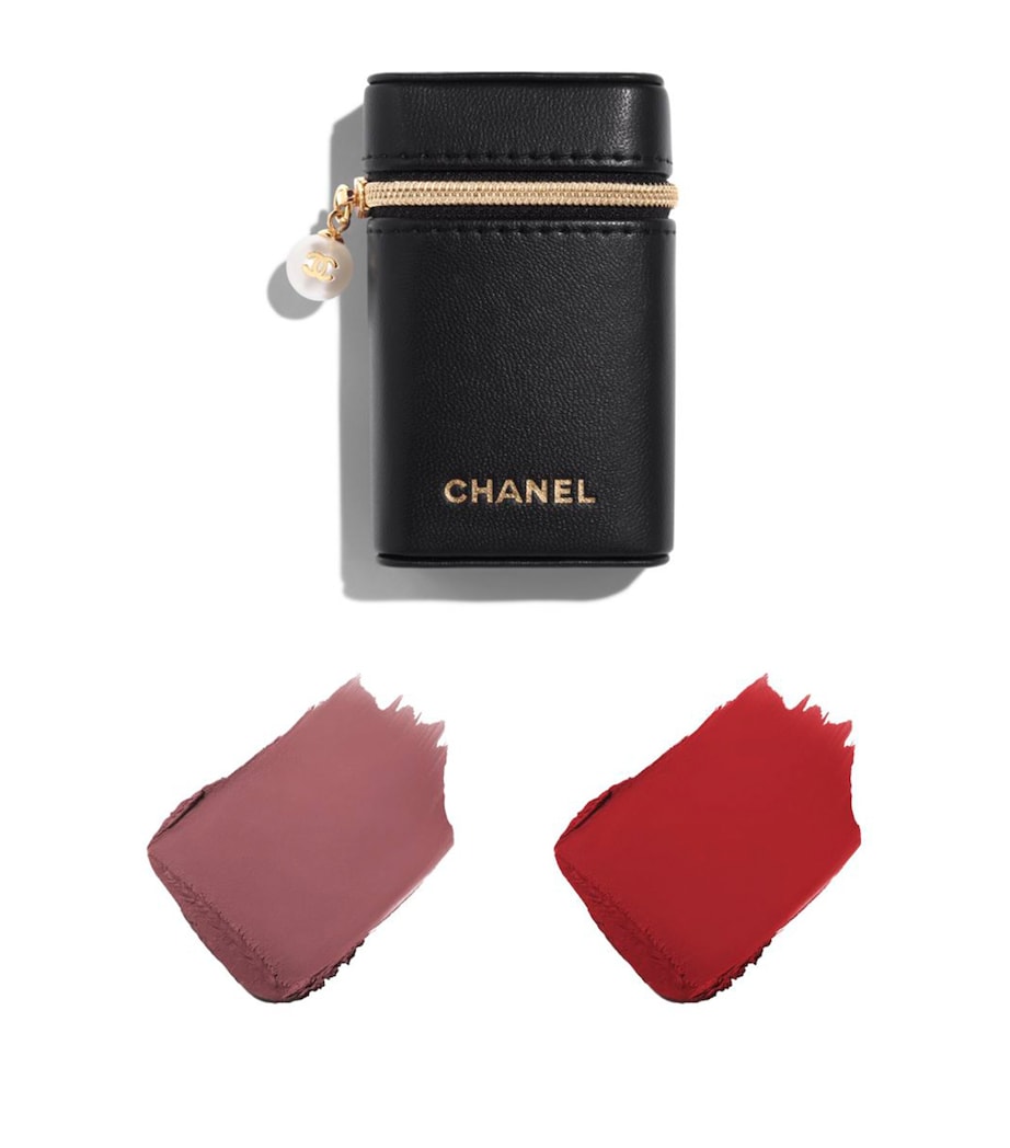 Chanel Lipstick Chanel Makeup Set With Bag CHANEL ROUGE ALLURE