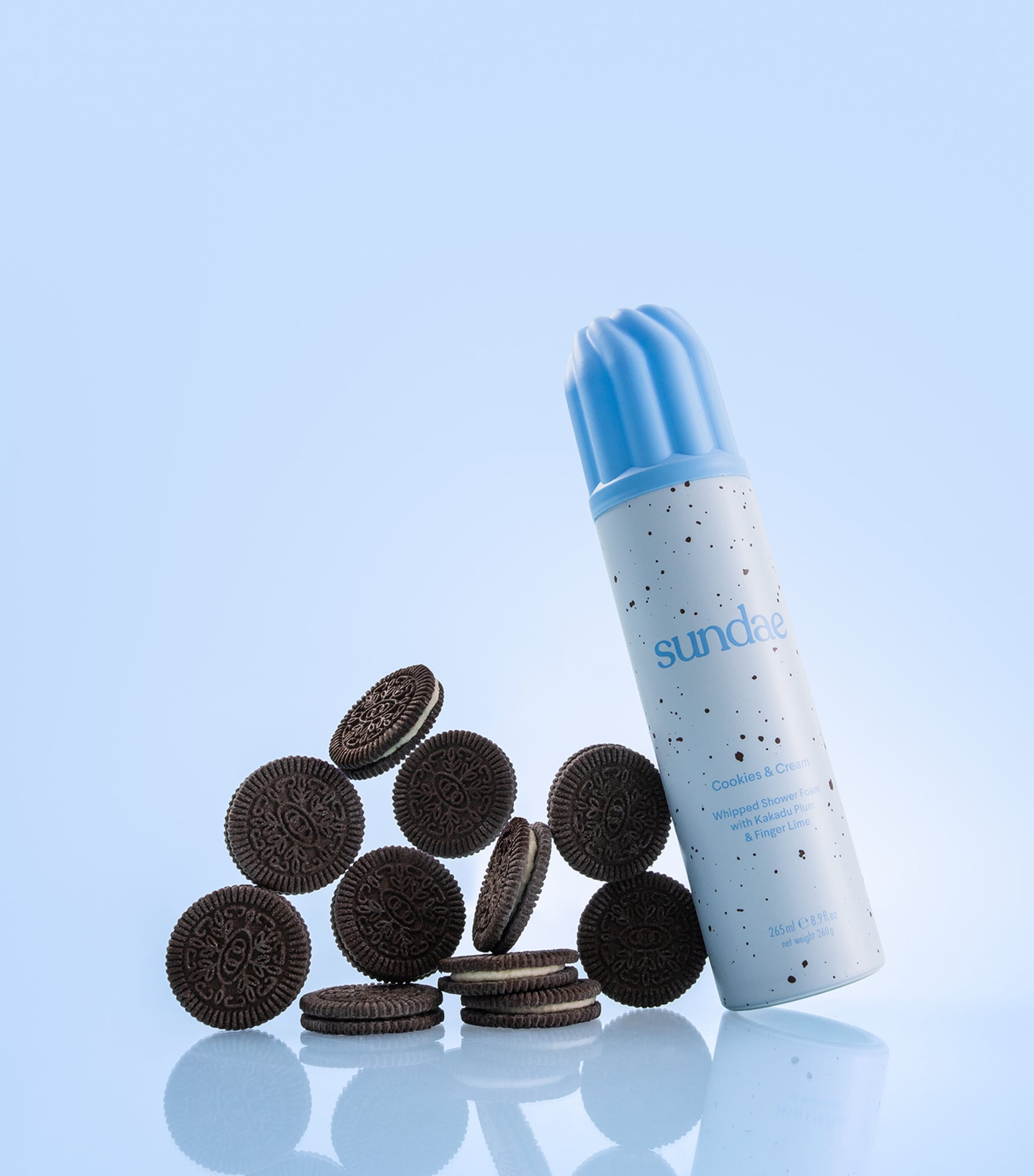 Sundae Body Cookies & Cream Whipped Shower Foam (265ml) Image 4