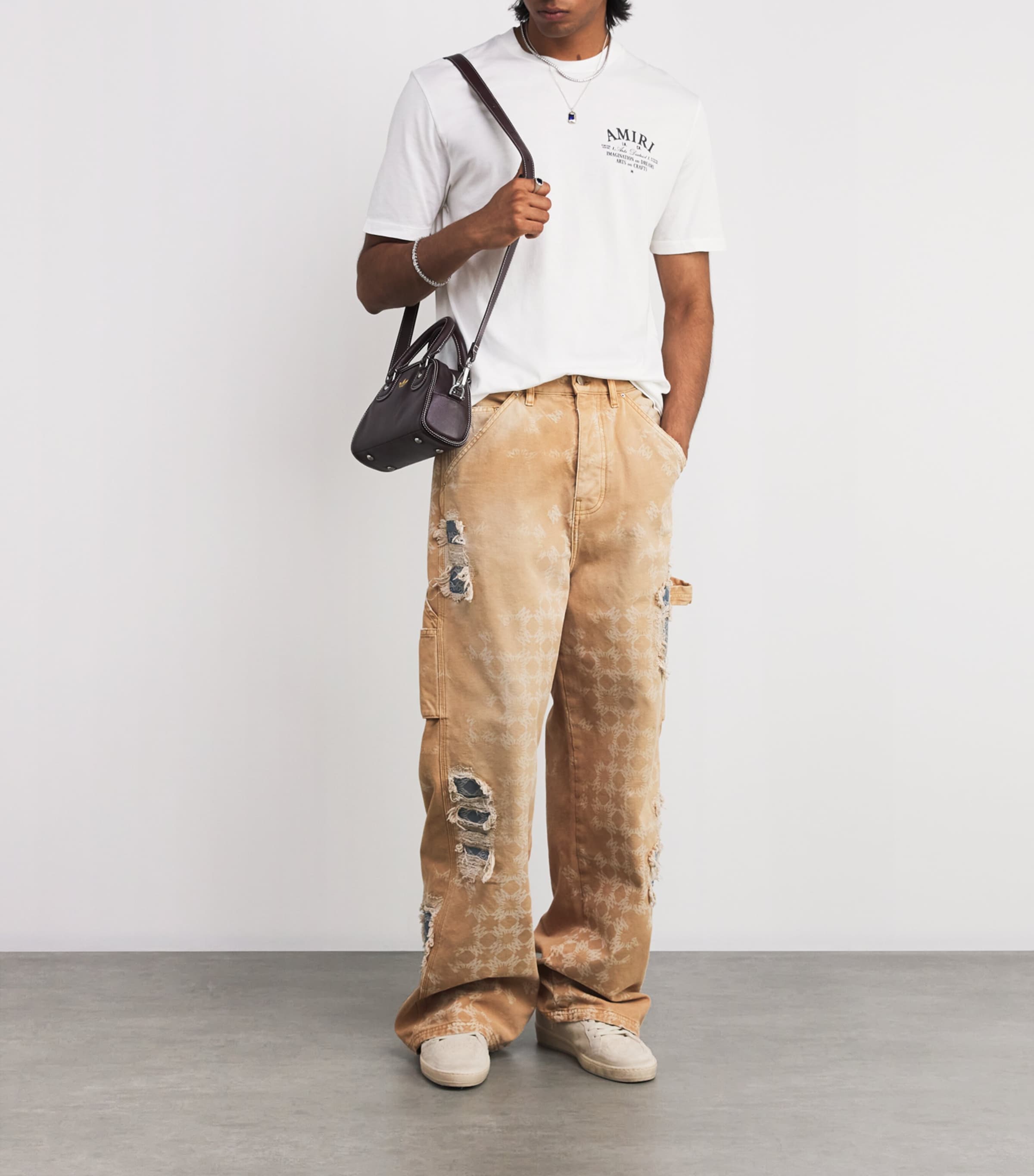 Cotton Arts District T-Shirt CJS-WHITE Image 2