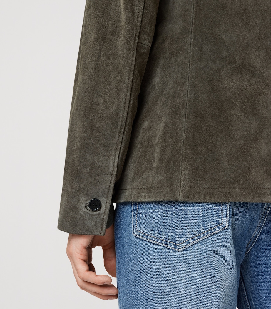 Suede Hornett Blazer GULL BROWN Image 5