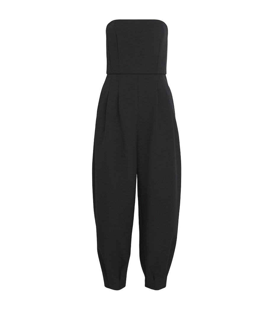Off-The-Shoulder Jumpsuit BLACK Image 1