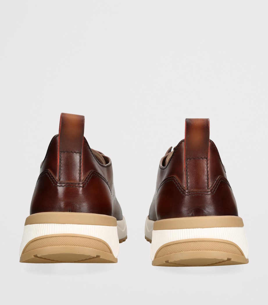 Leather Innova Sneakers BROWN Image 2
