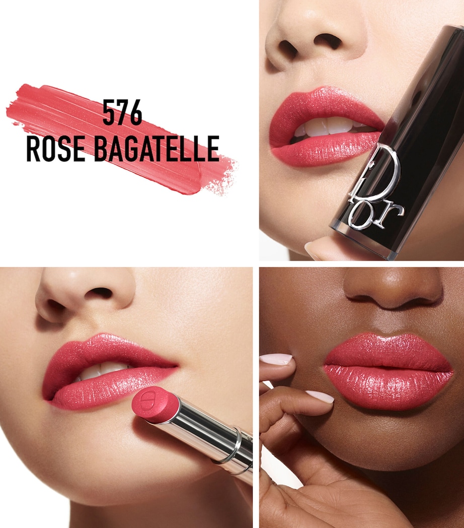 Dior Addict Shine Lipstick 576 ROSE BAGATELLE Image 2