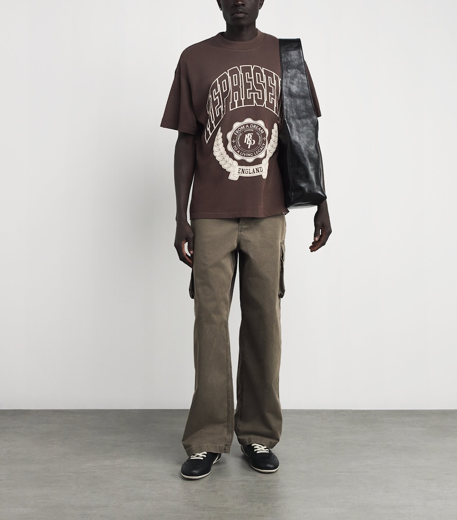 Cotton Legacy Crest T-Shirt NERO Image 2