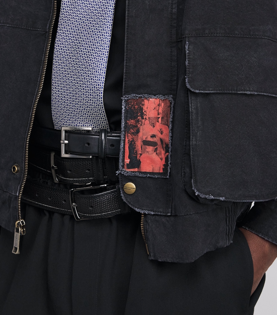 Cotton Constructivist Hunting Jacket FADED BLACK Image 6