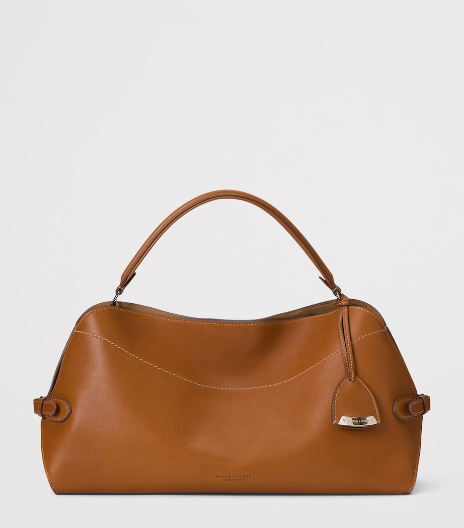 Leather RL 888 Top Handle Bag RL GOLD Image 5