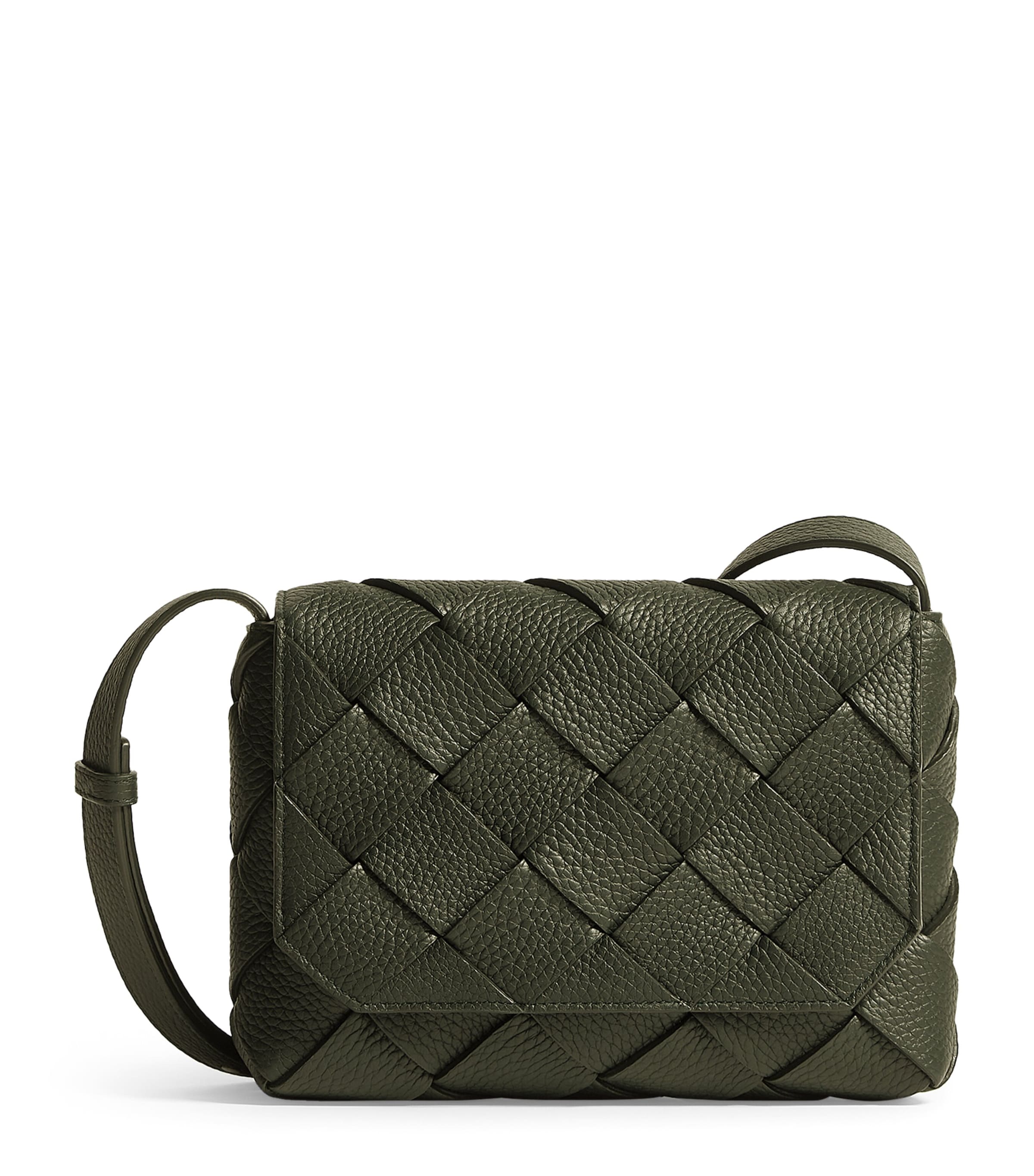 Bottega Veneta Leather Diago Cross-Body Bag Image 1