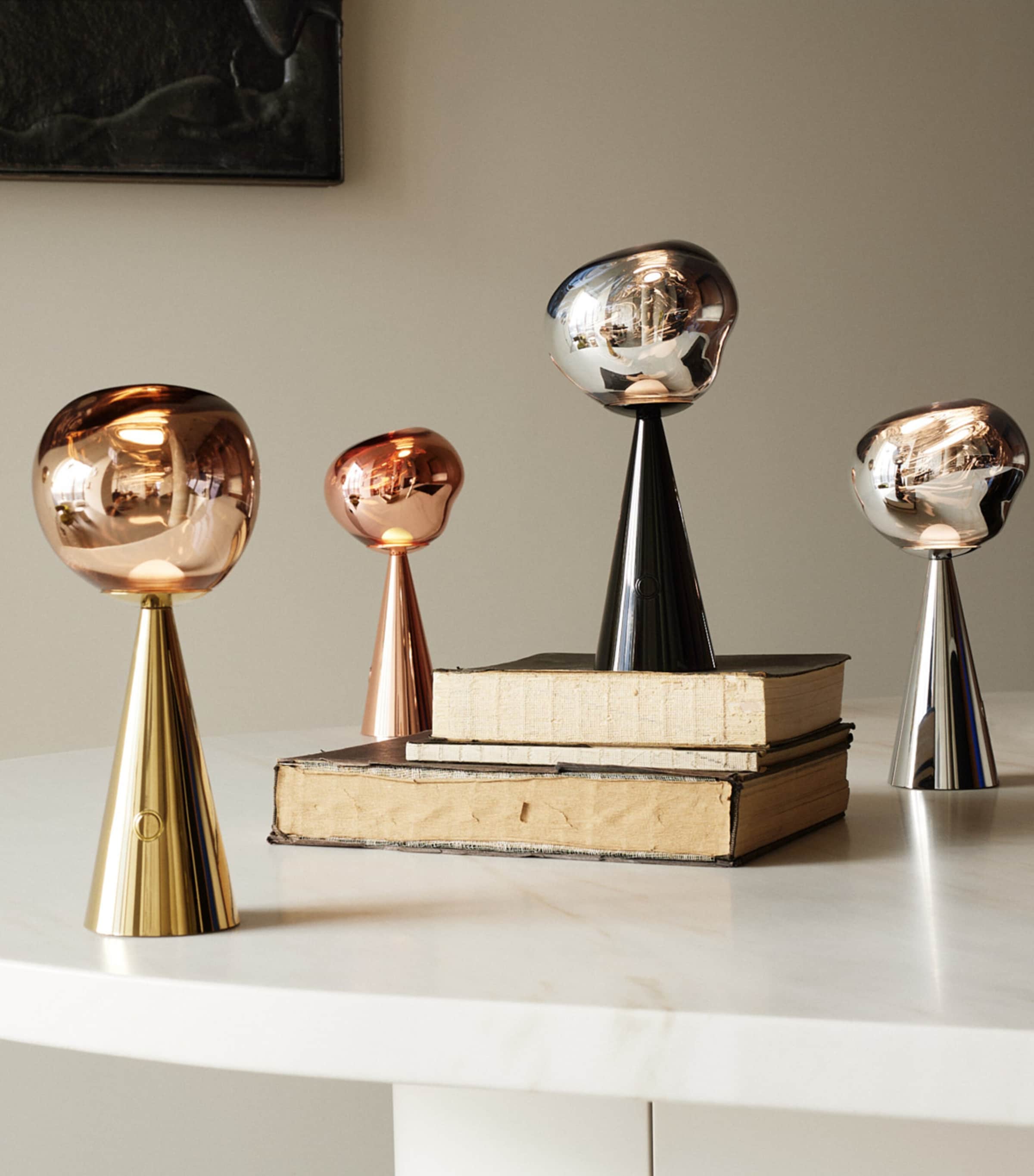 Tom Dixon Portable Melt Table Lamp Gold Image 3