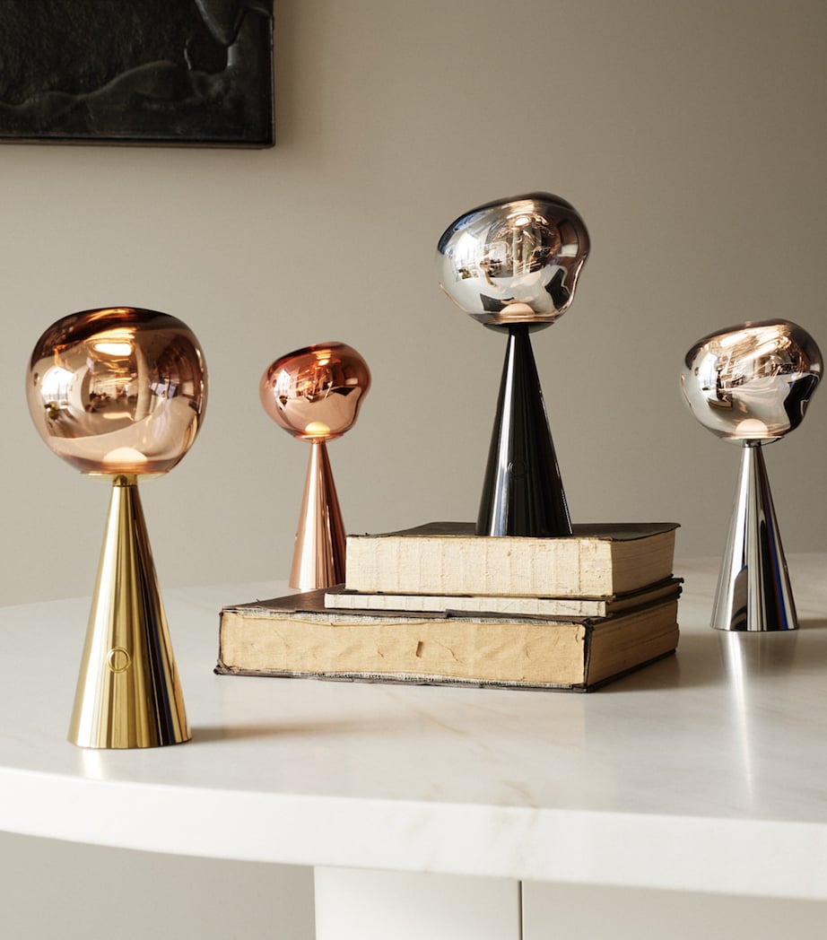 Portable Melt Table Lamp GOLD Image 3