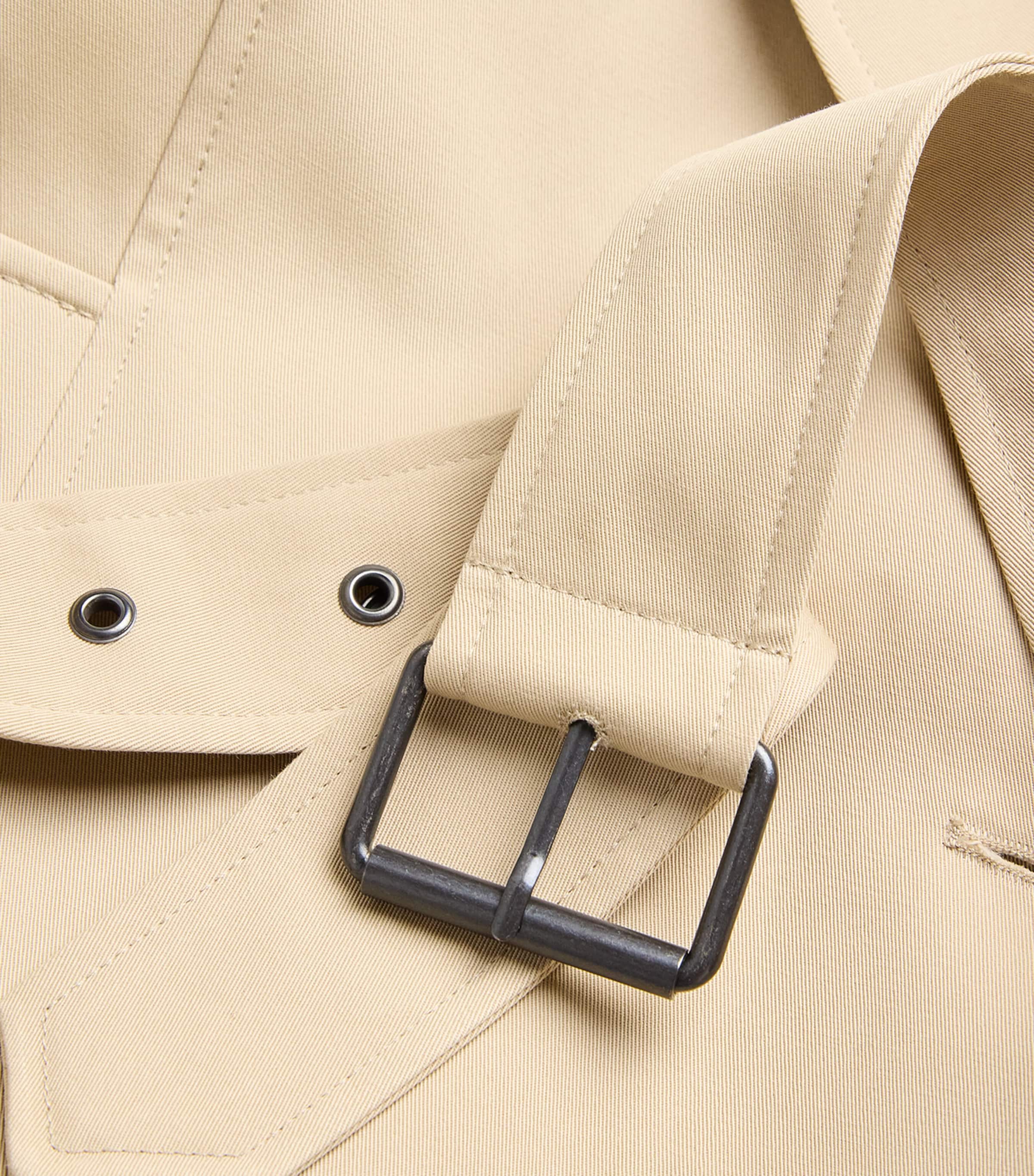 Greer Trench Short Jacket TAUPE Image 5