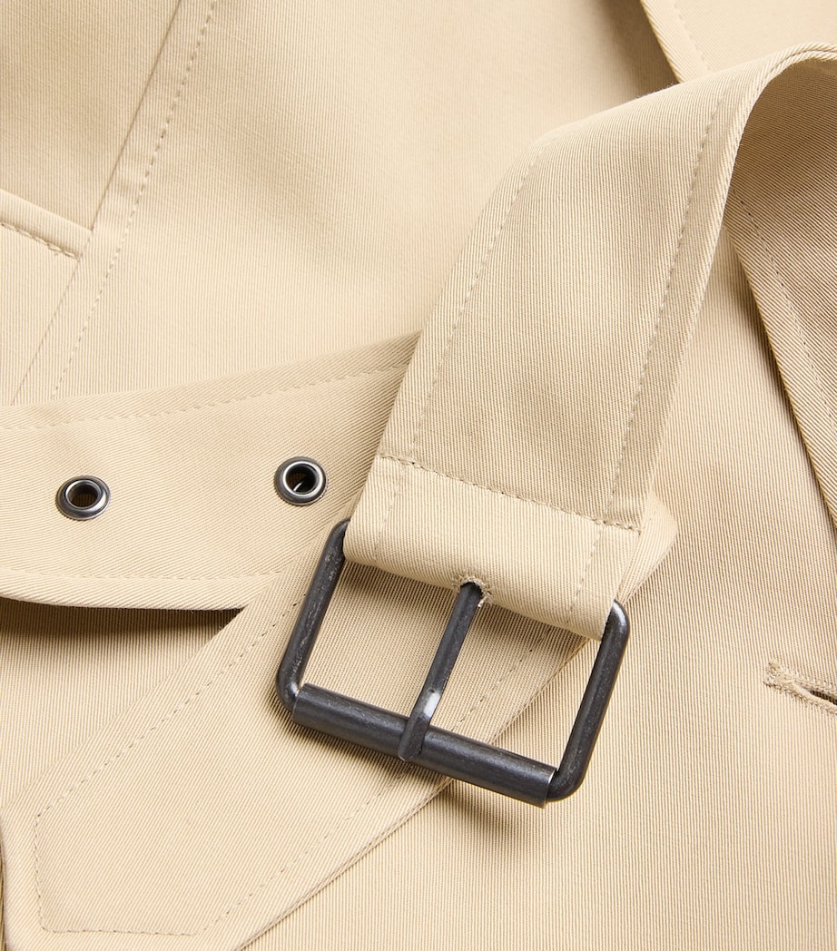 Greer Trench Short Jacket TAUPE Image 5