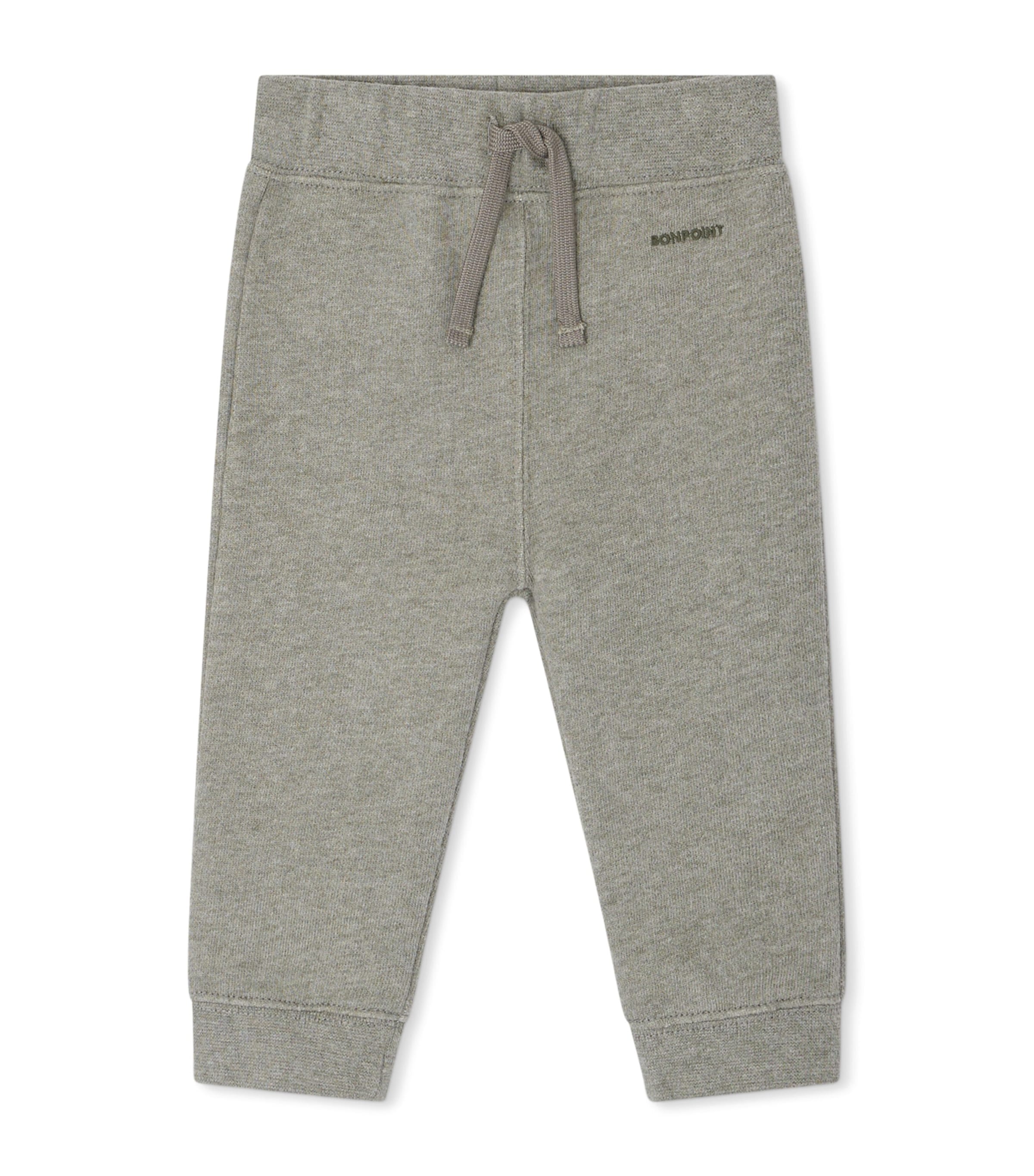 Cotton-Blend Sweatpants (1-18 Months) VERT DE GRIS Image 1